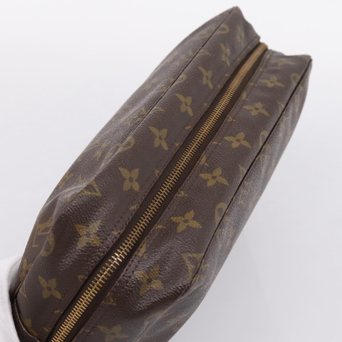 LOUIS VUITTON Monogram Trousse Toilette 28 Clutch Bag M47522 LV Auth 207474A