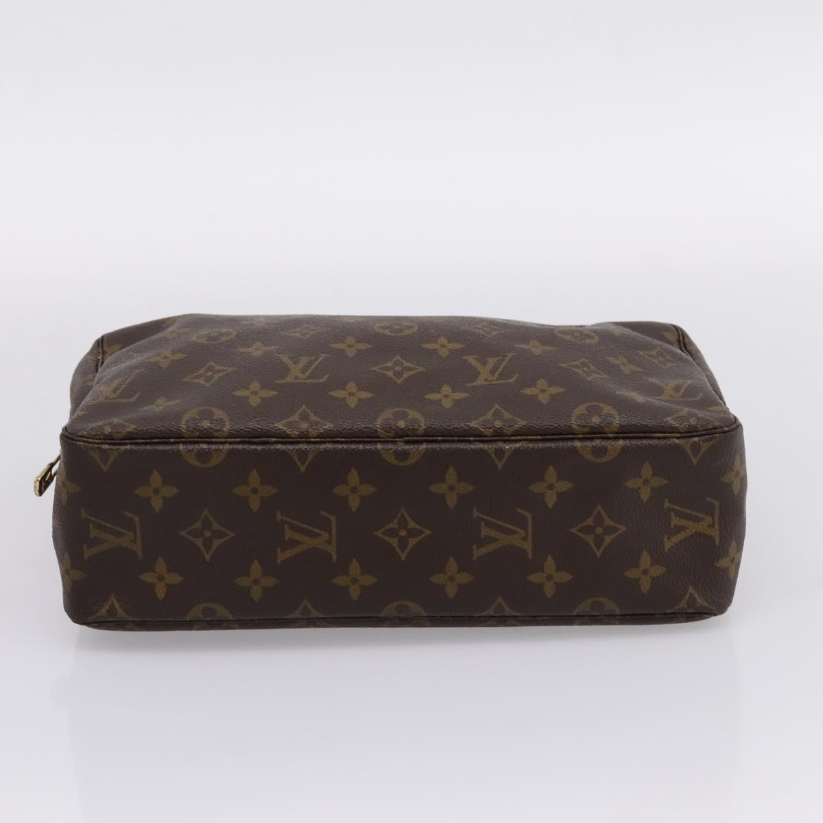 LOUIS VUITTON Monogram Trousse Toilette 28 Clutch Bag M47522 LV Auth 207474A