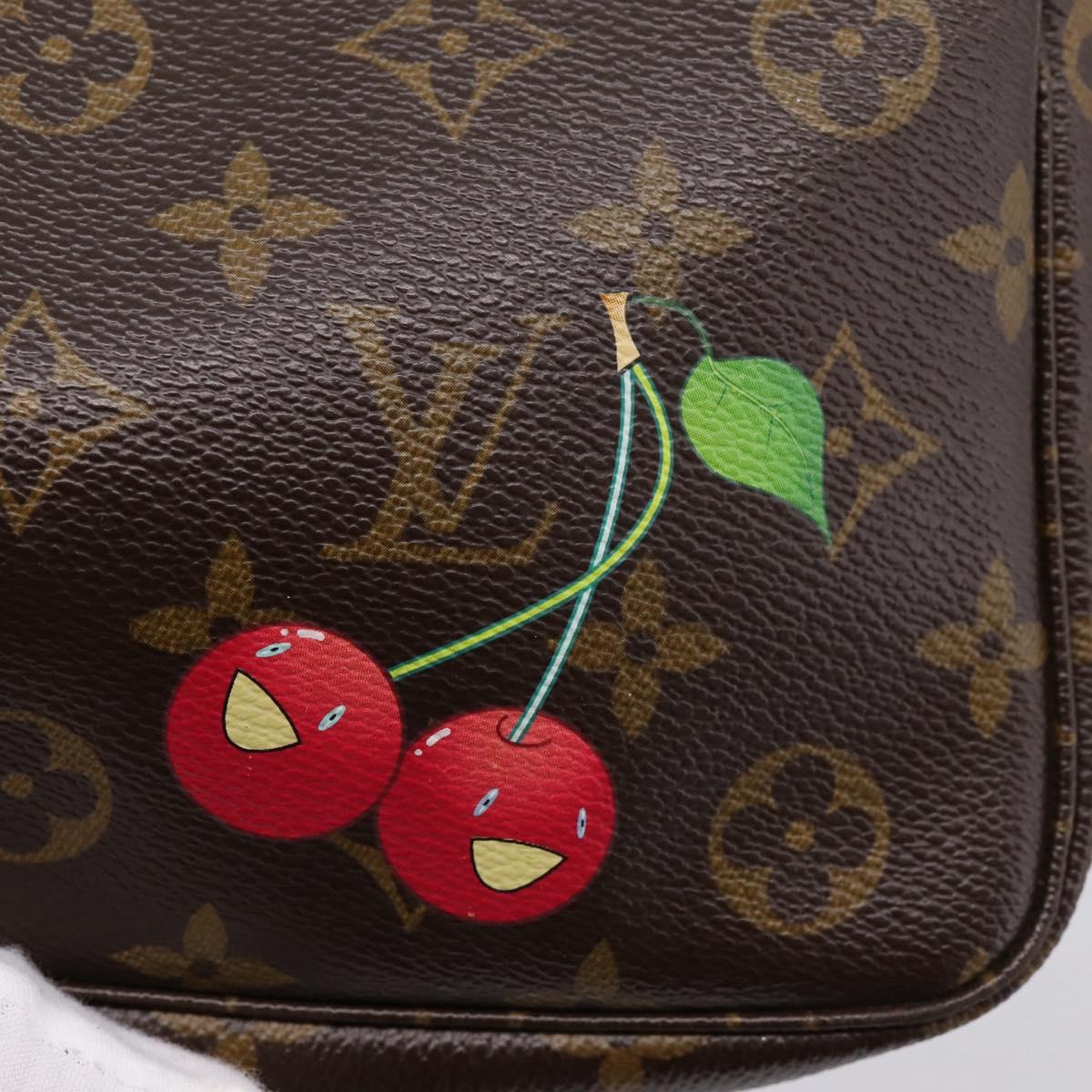 LOUIS VUITTON Monogram Cherry Pochette Accessoires Pouch M95008 Auth 207476SAV