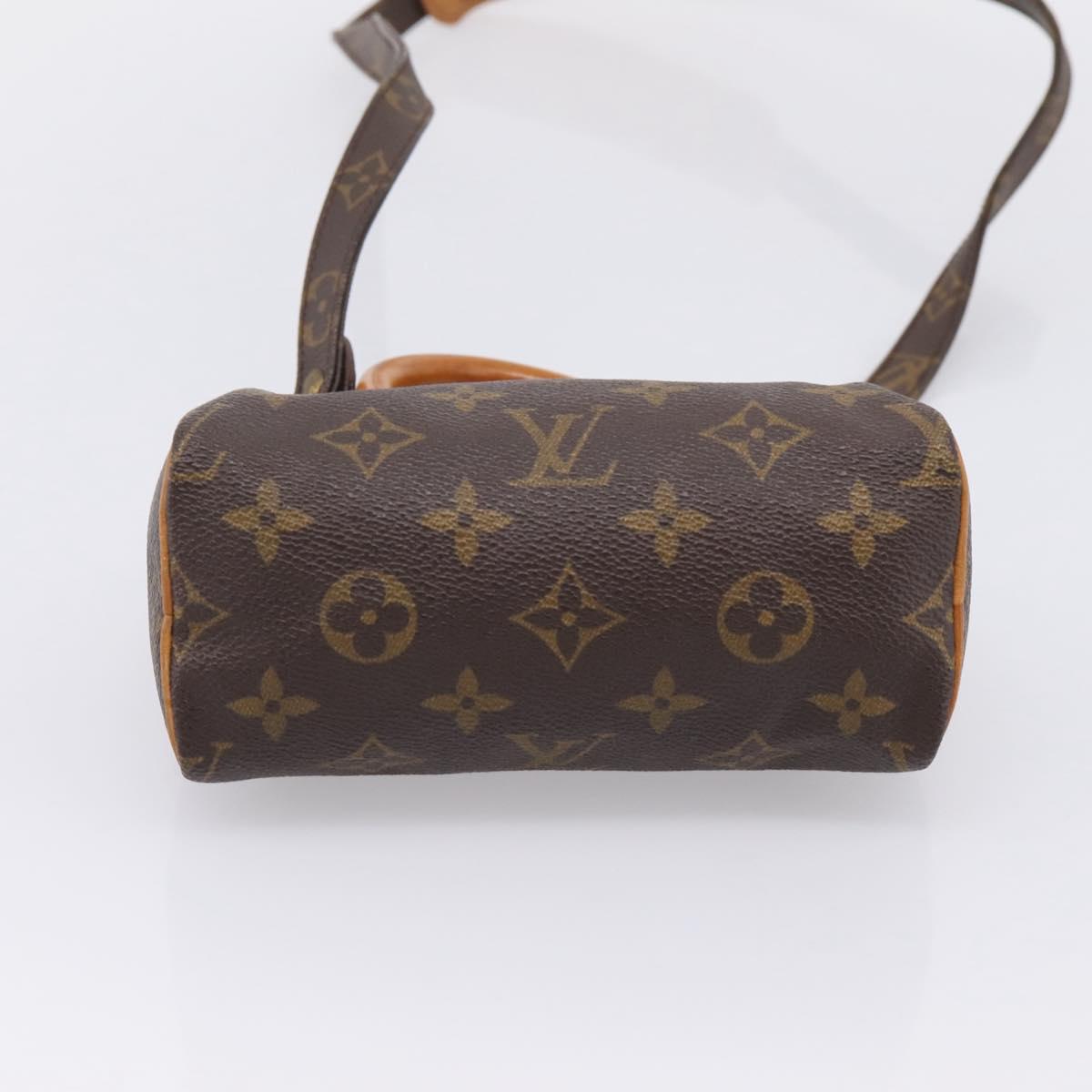 LOUIS VUITTON Monogram Mini Speedy Hand Bag M41534 LV Auth 207477V