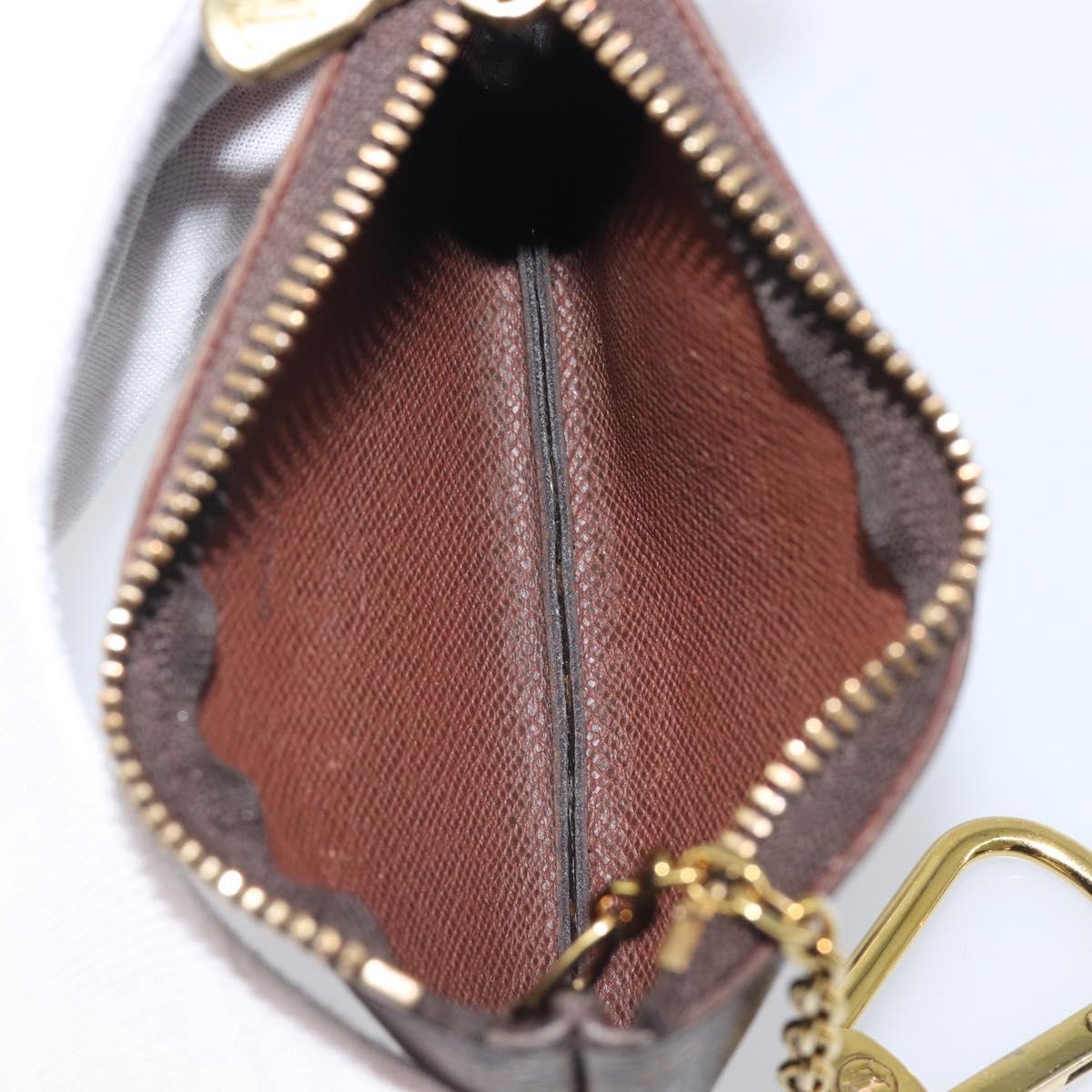 LOUIS VUITTON Monogram Pochette Cles Coin Purse M60033 LV Auth 207499