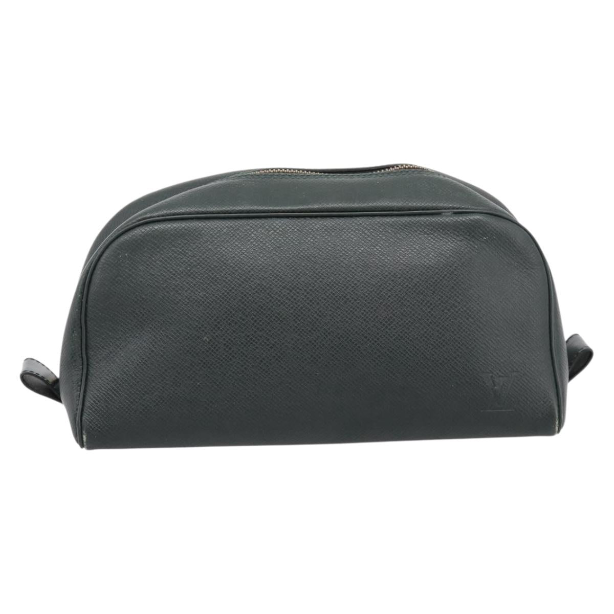 LOUIS VUITTON Taiga Trousse Toilette PM Clutch Bag Epicea M30224 LV Auth 207520