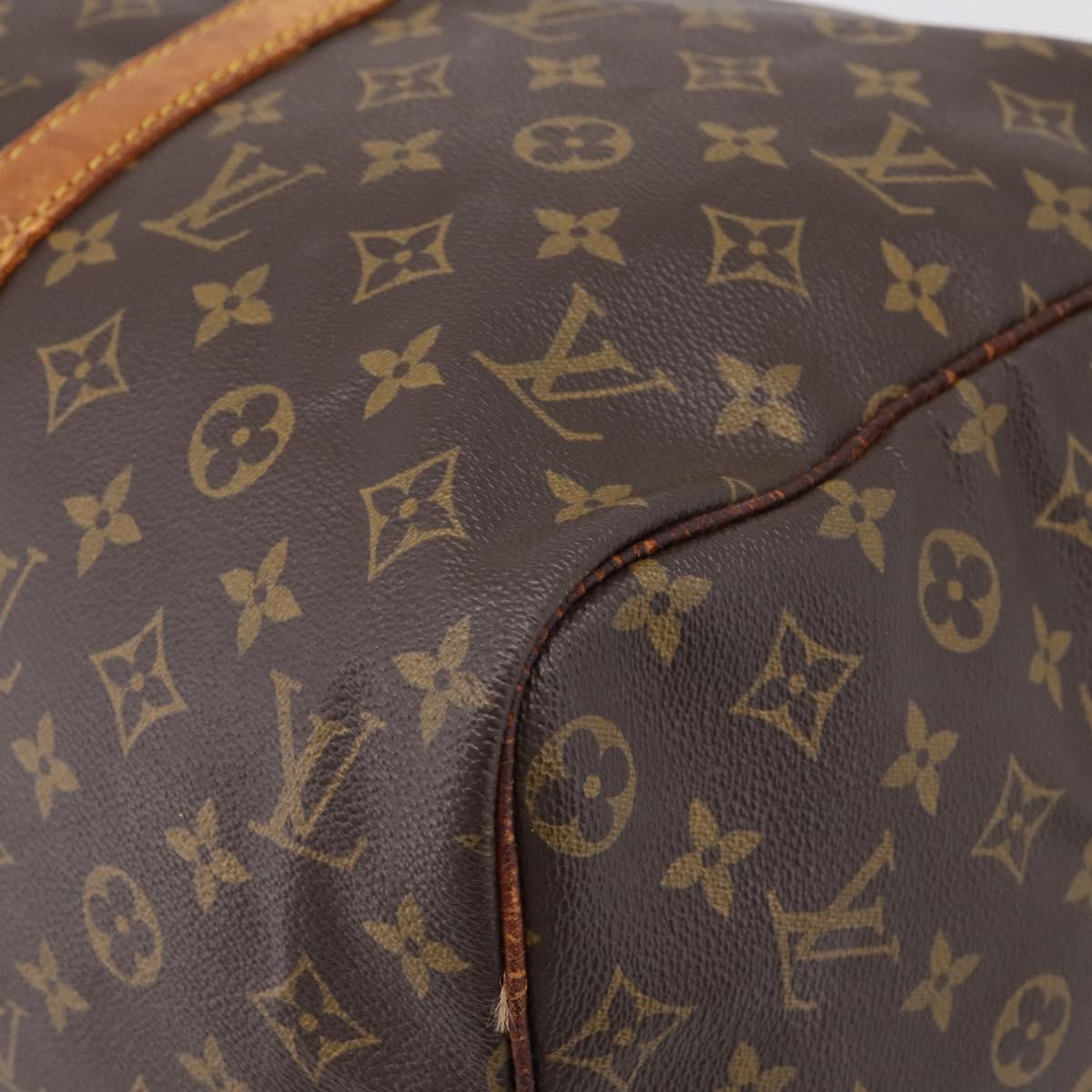 LOUIS VUITTON Monogram Sac Souple 45 Boston Bag M41624 LV Auth 207522