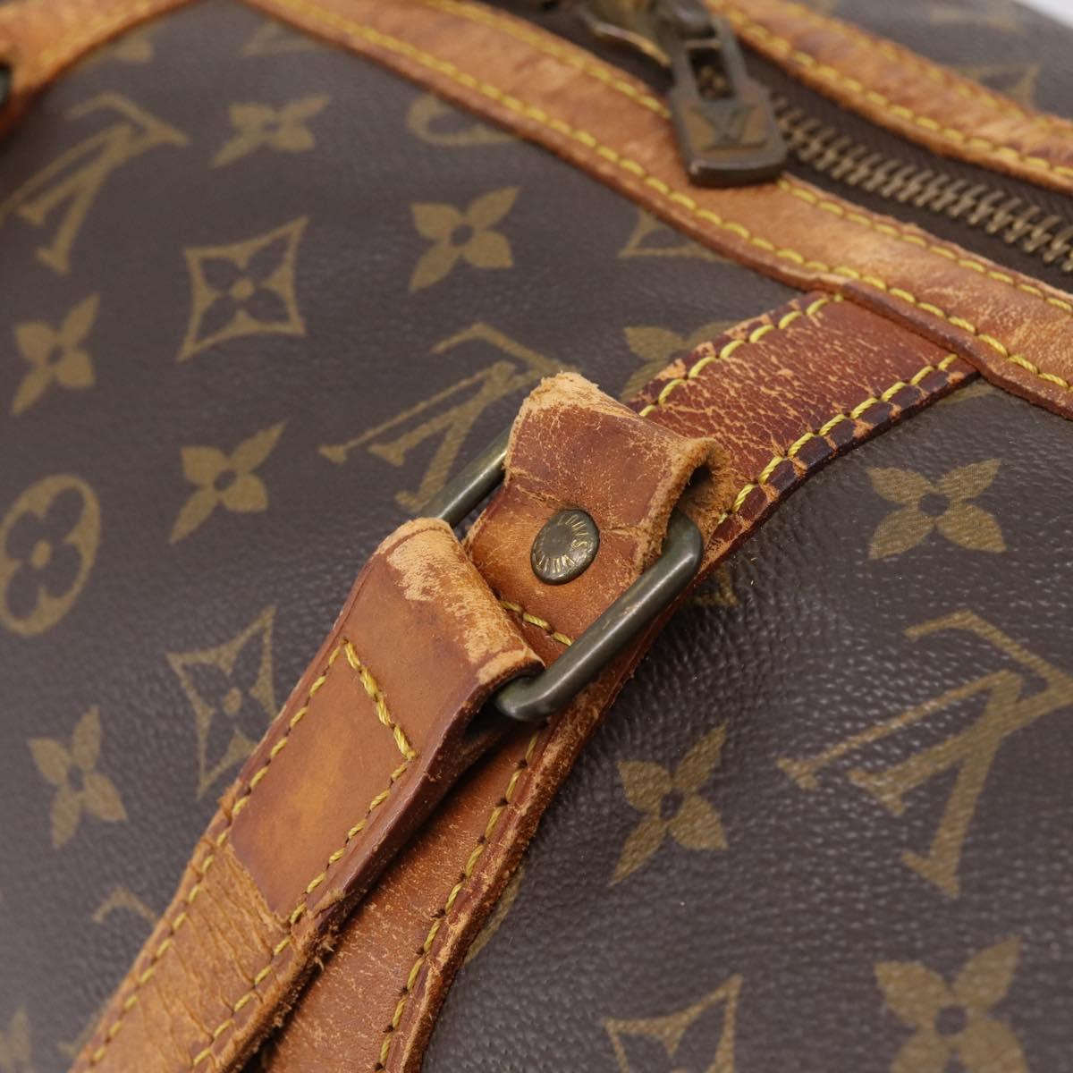 LOUIS VUITTON Monogram Sac Souple 45 Boston Bag M41624 LV Auth 207522