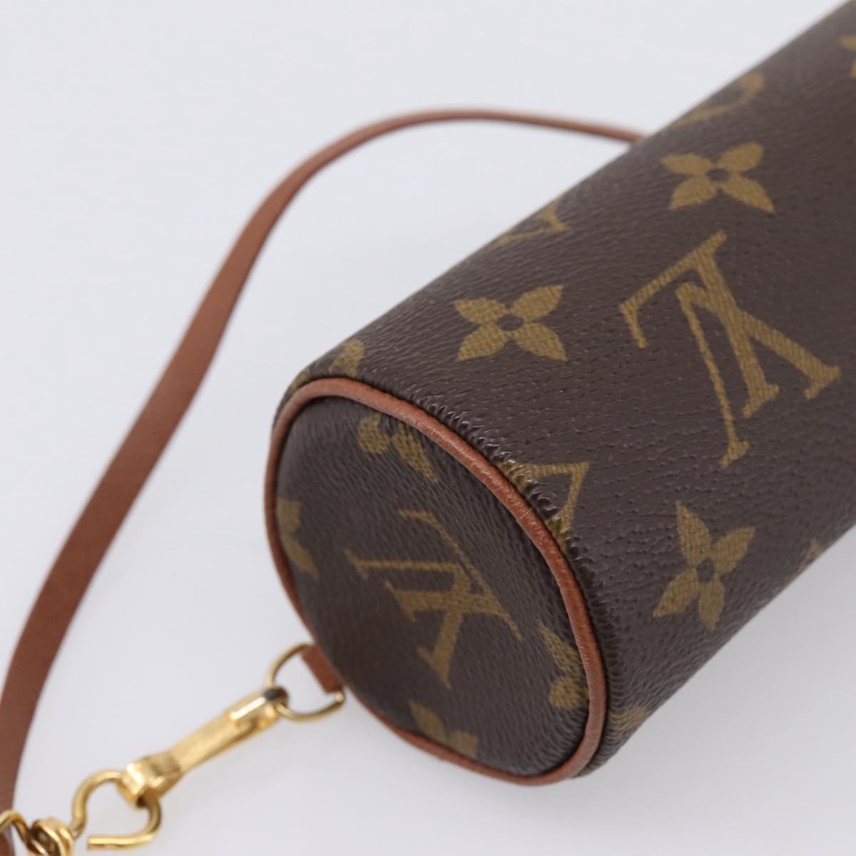 LOUIS VUITTON Monogram Papillon Pouch LV Auth 207531