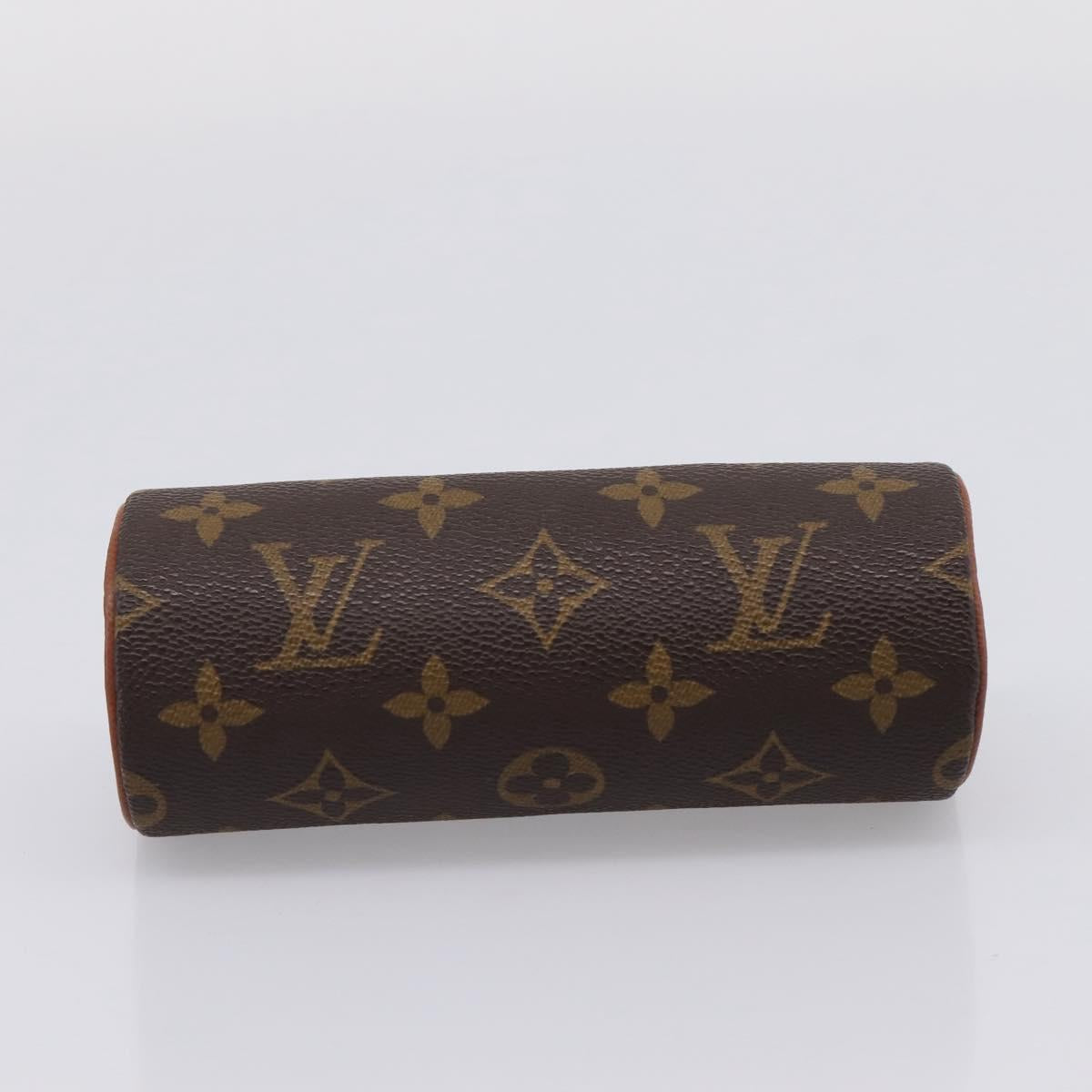 LOUIS VUITTON Monogram Papillon Pouch LV Auth 207531
