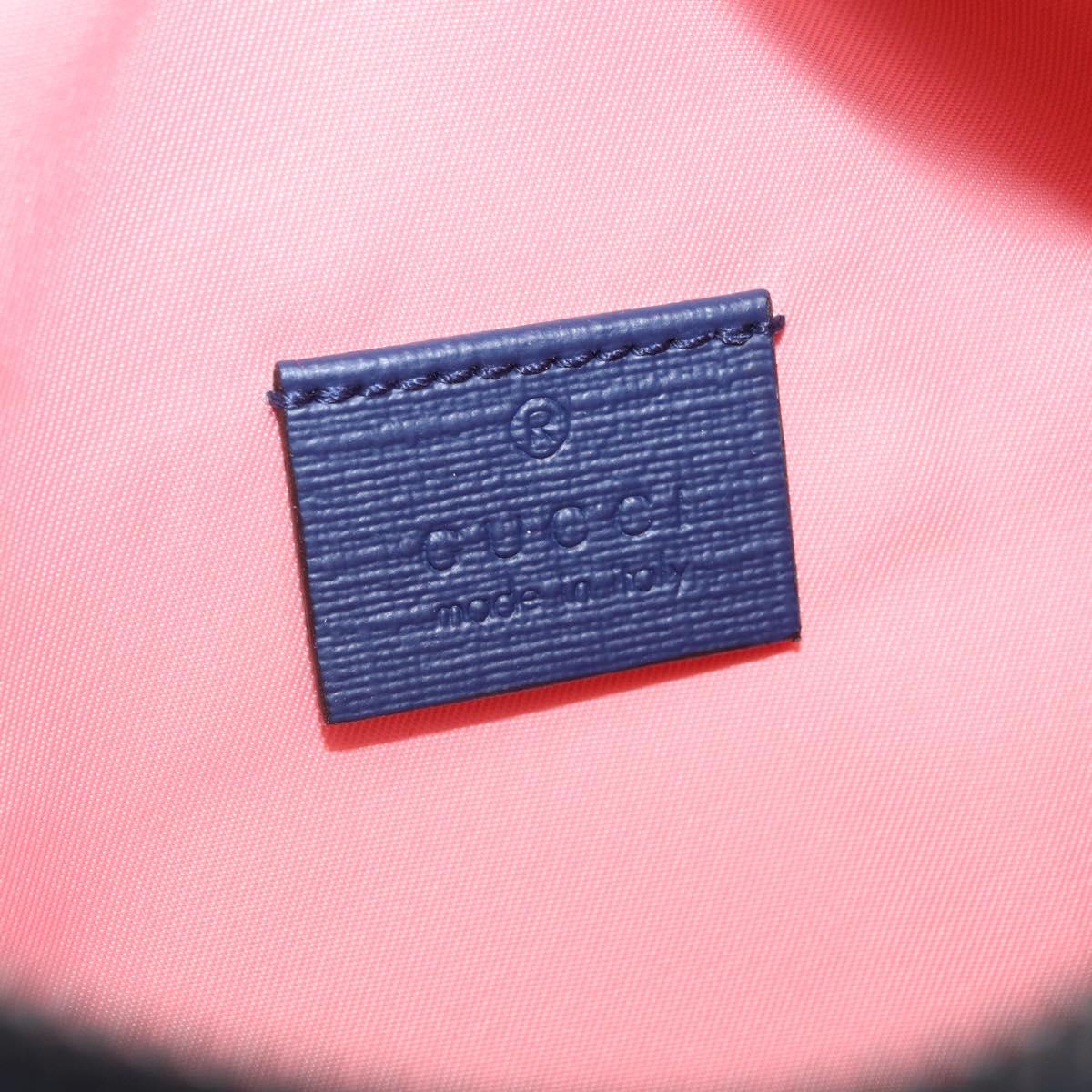 GUCCI Jetsons Collaboration Body Bag PVC Pink Silver 502095 Auth 207537M