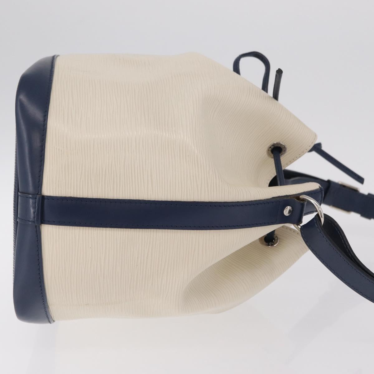 LOUIS VUITTON Epi Petit Noe Shoulder Bag Yvoire Navy M40881 LV Auth 207540V