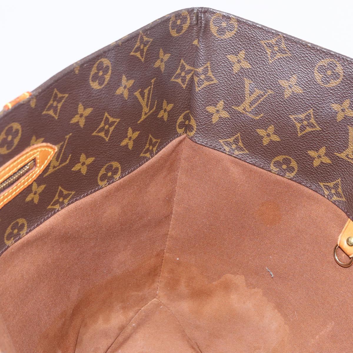 LOUIS VUITTON Monogram Sac Shopping Tote Bag M51108 LV Auth 207544