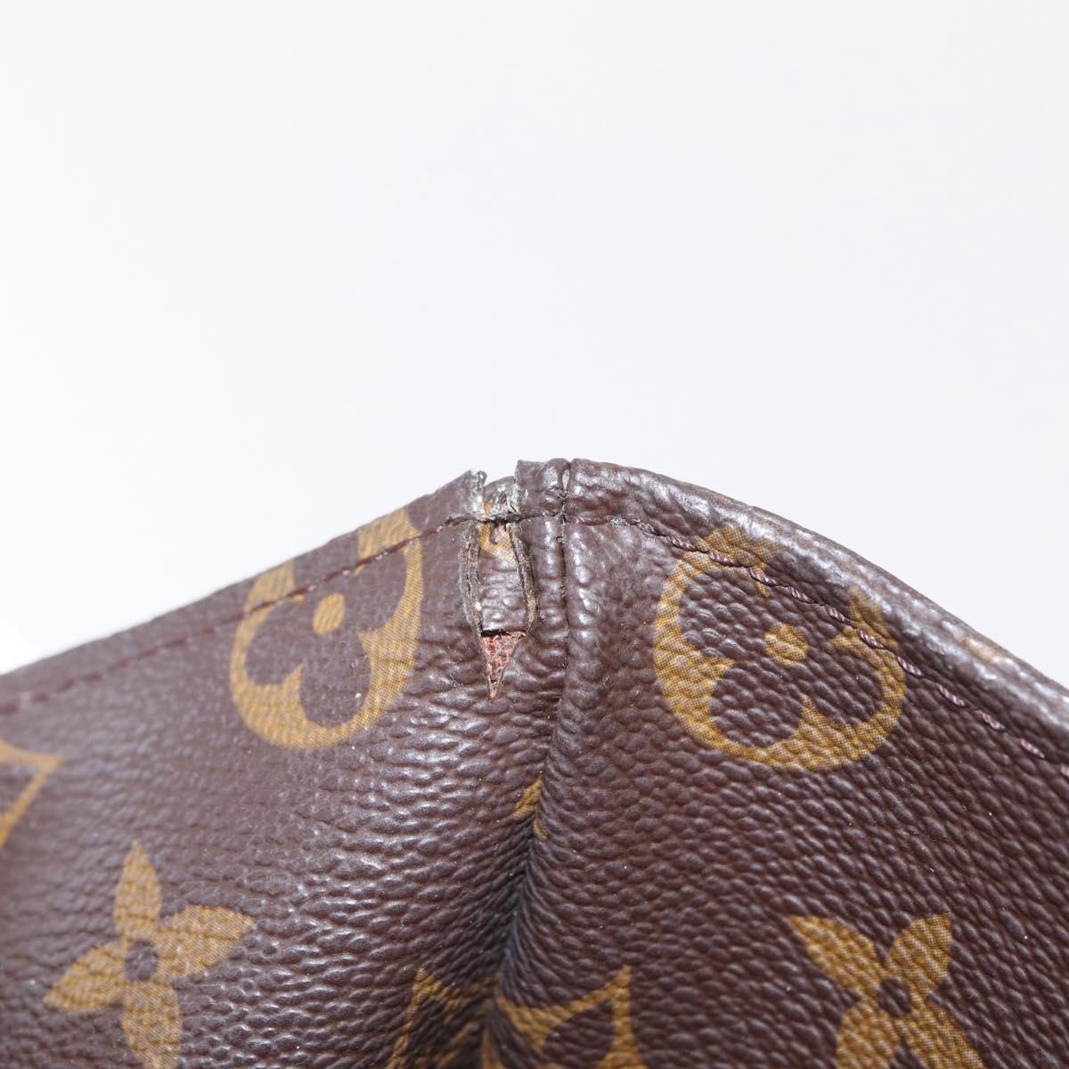LOUIS VUITTON Monogram Sac Shopping Tote Bag M51108 LV Auth 207544