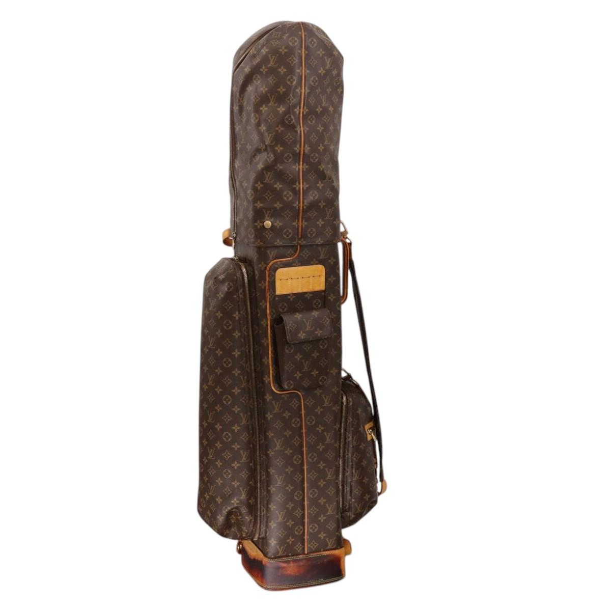 LOUIS VUITTON Monogram Sac Golf Golf Bag M58221 LV Auth 207545A