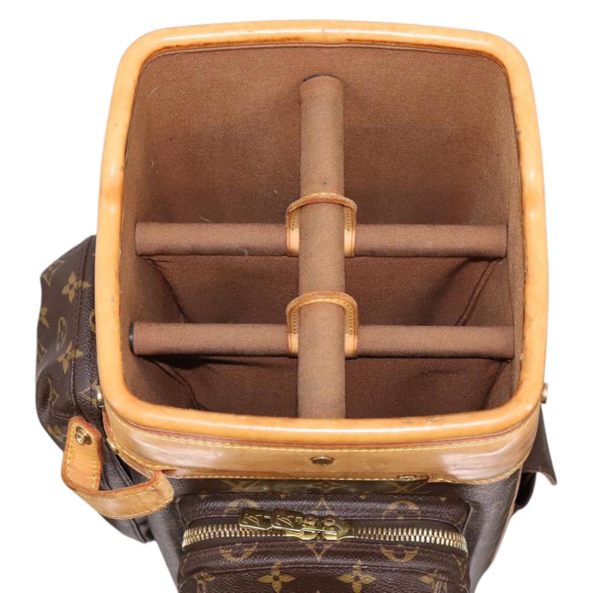 LOUIS VUITTON Monogram Sac Golf Golf Bag M58221 LV Auth 207545A