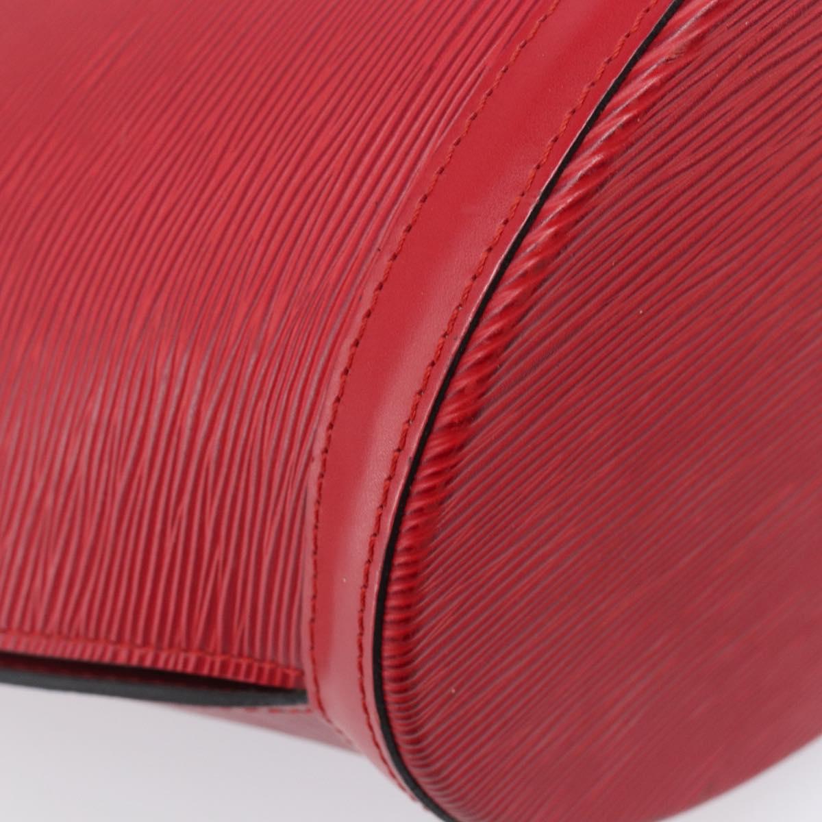 LOUIS VUITTON Epi Saint Jacques Shoulder Bag Red M52277 LV Auth 207548V
