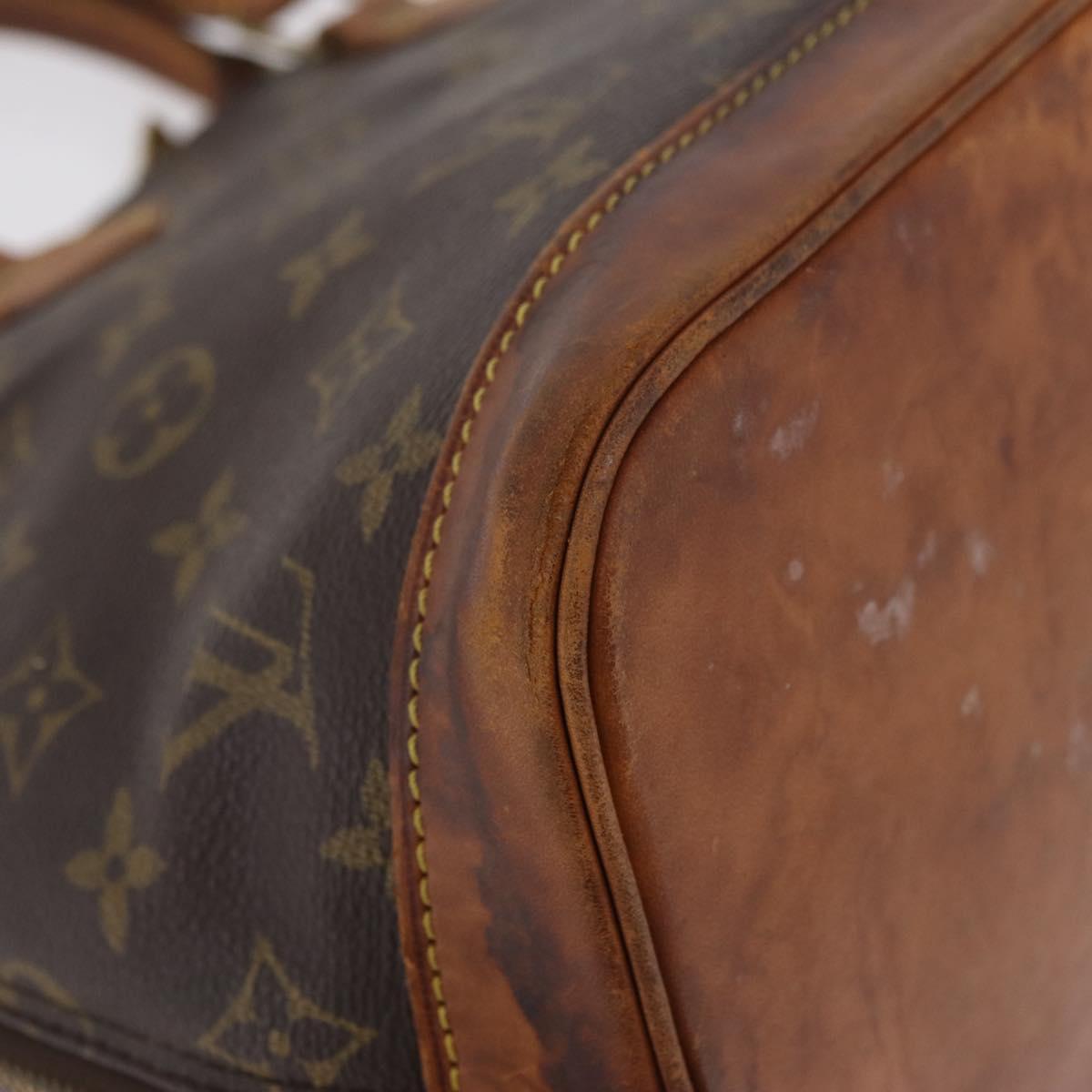 LOUIS VUITTON Monogram Alma Hand Bag M51130 LV Auth 207549