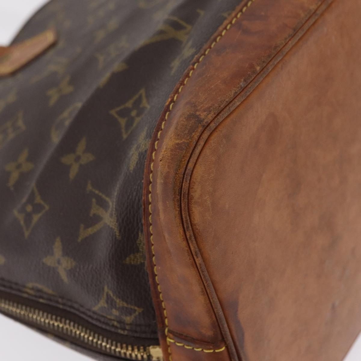 LOUIS VUITTON Monogram Alma Hand Bag M51130 LV Auth 207549