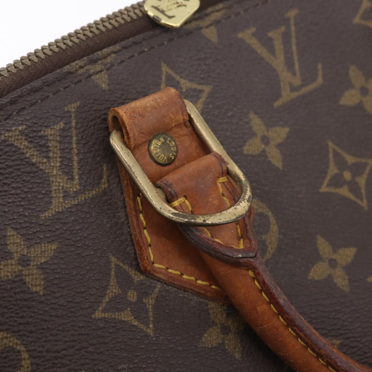 LOUIS VUITTON Monogram Alma Hand Bag M51130 LV Auth 207549
