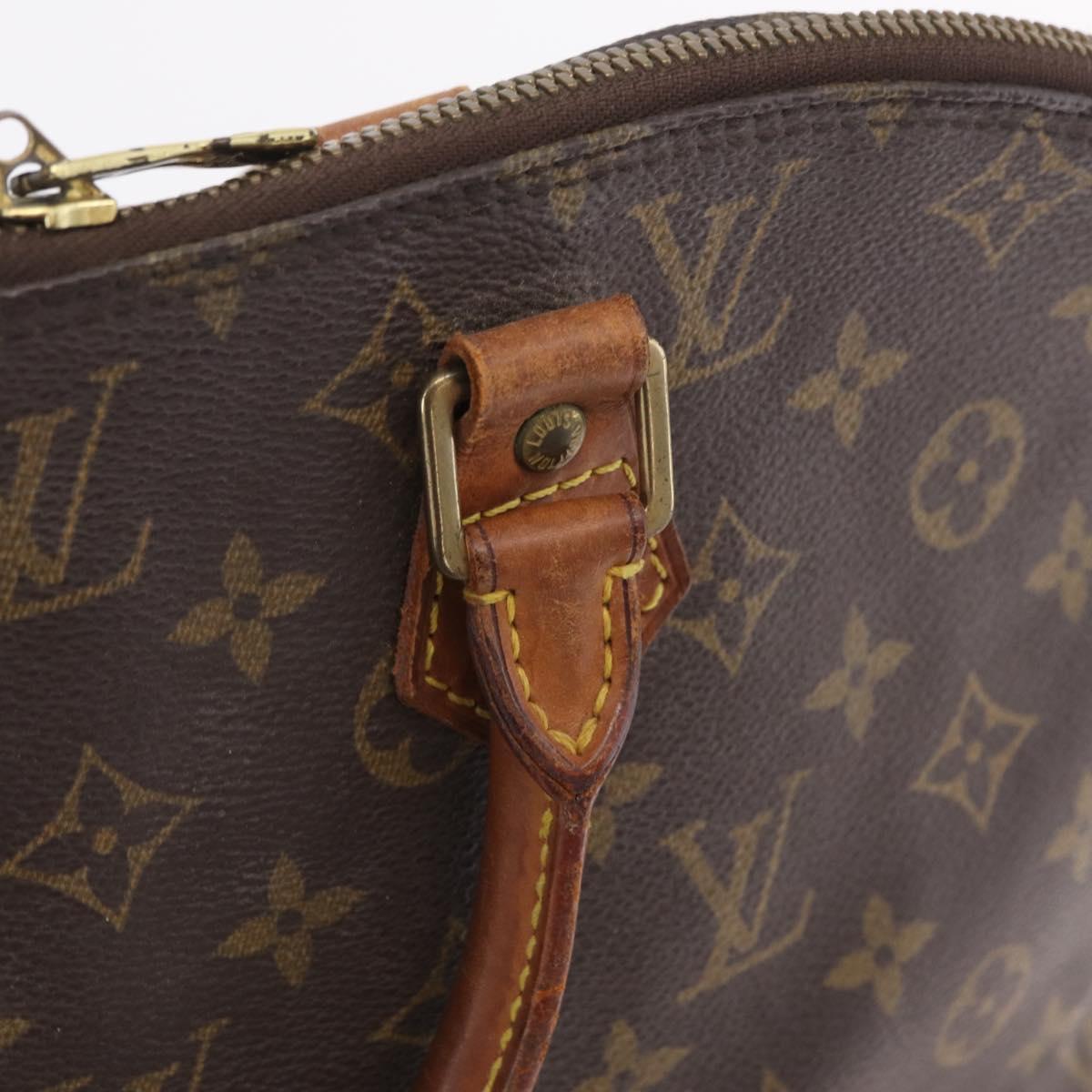 LOUIS VUITTON Monogram Alma Hand Bag M51130 LV Auth 207549