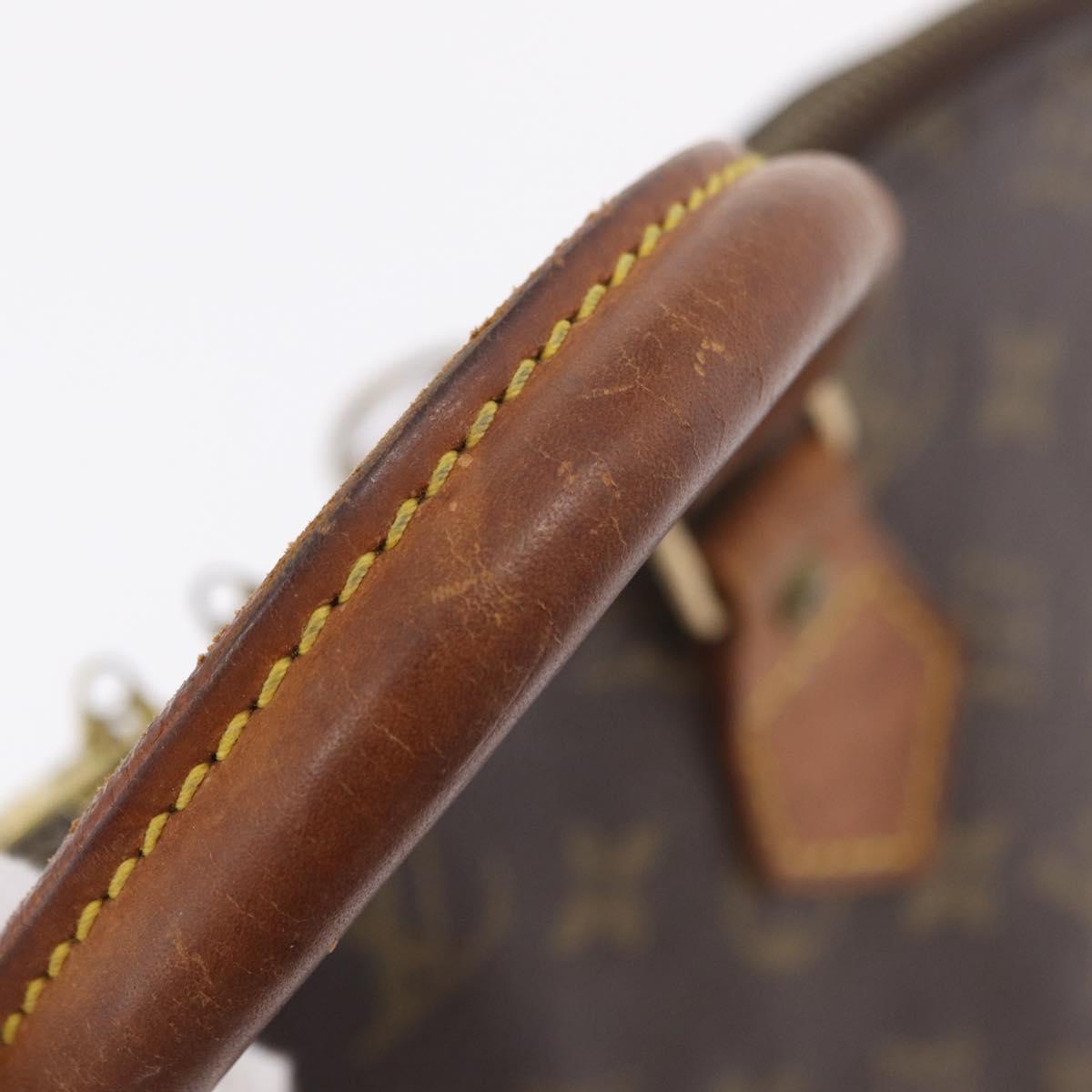 LOUIS VUITTON Monogram Alma Hand Bag M51130 LV Auth 207549