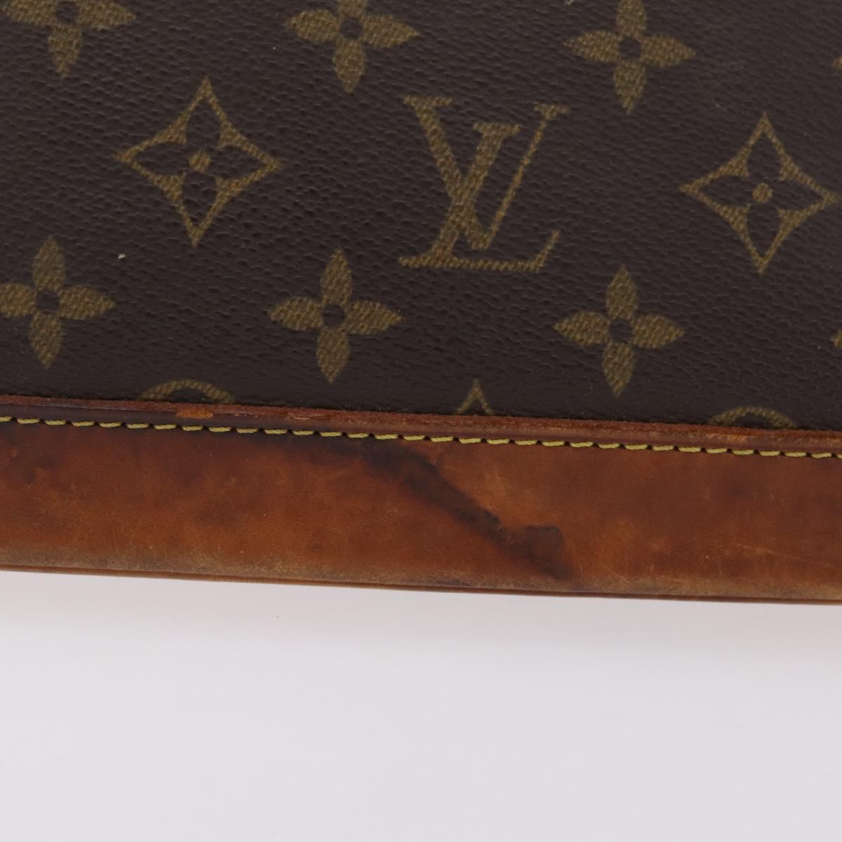 LOUIS VUITTON Monogram Alma Hand Bag M51130 LV Auth 207549