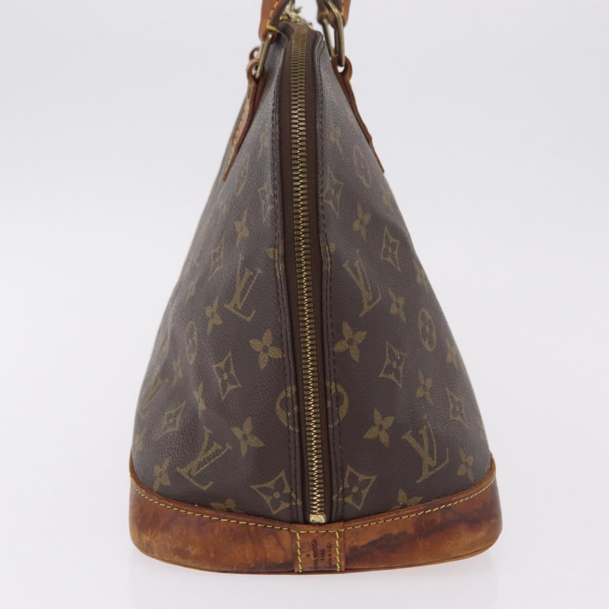 LOUIS VUITTON Monogram Alma Hand Bag M51130 LV Auth 207549