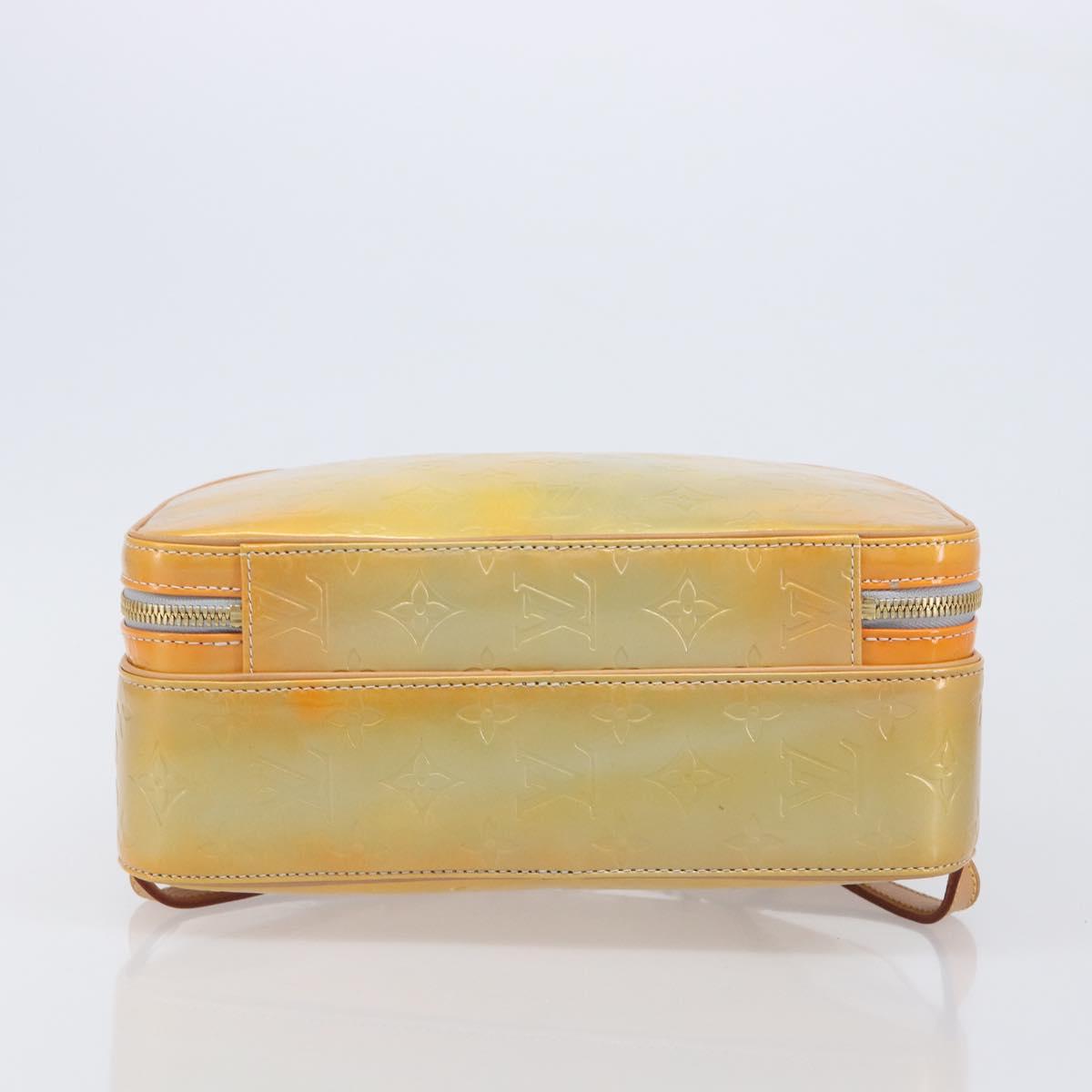 LOUIS VUITTON Monogram Vernis Marley Backpack Gris M91038 LV Auth 207555A
