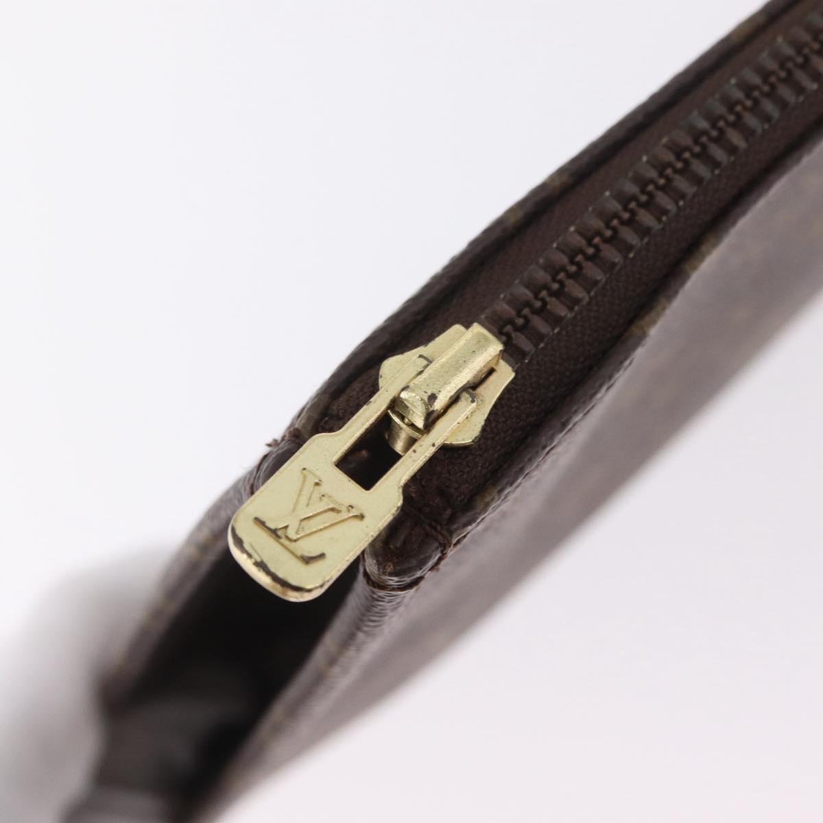 LOUIS VUITTON Monogram Poche Document 30 Clutch Bag M53457 LV Auth 207558A