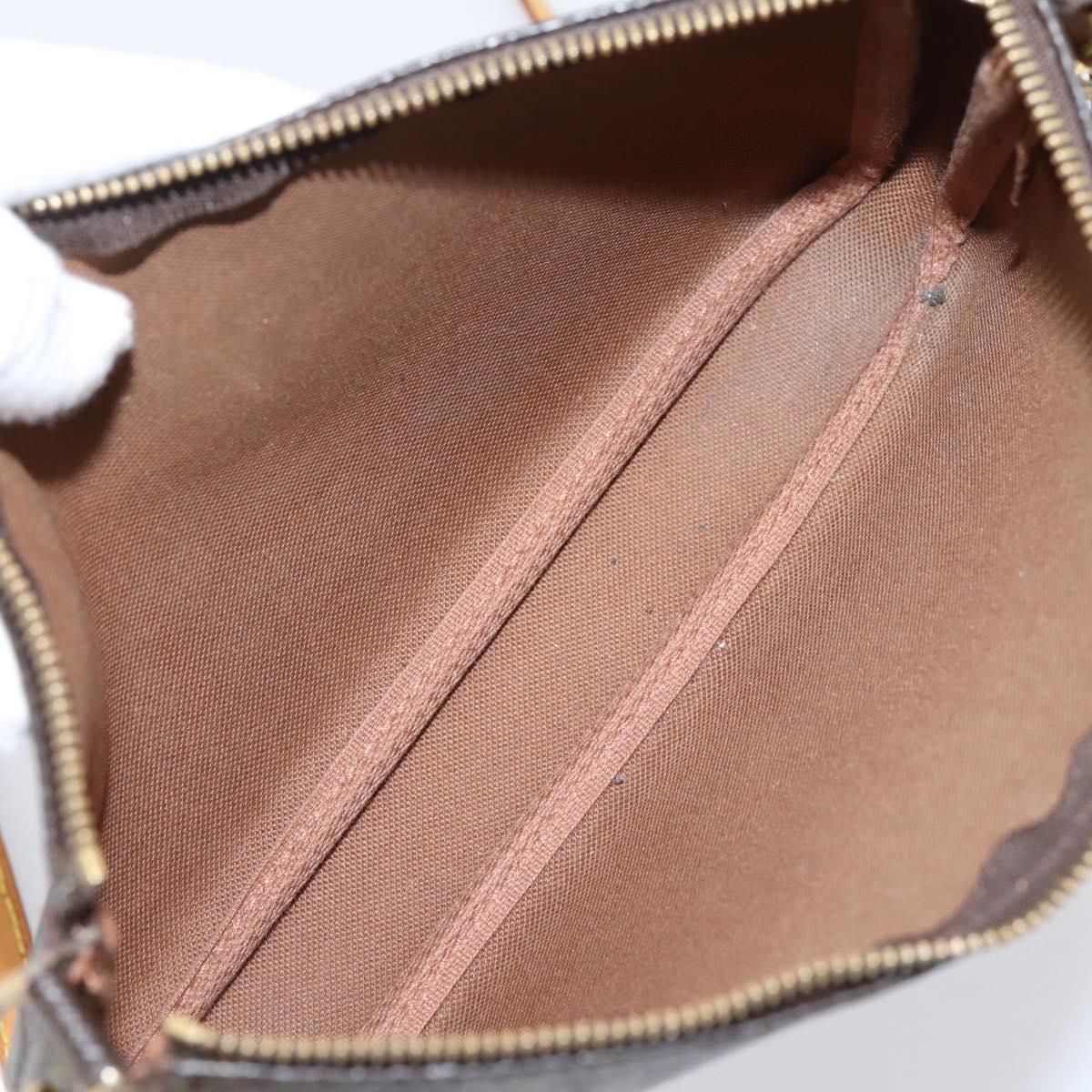 LOUIS VUITTON Monogram Graffiti Pochette Accessoires Khaki M92191 Auth 207561A