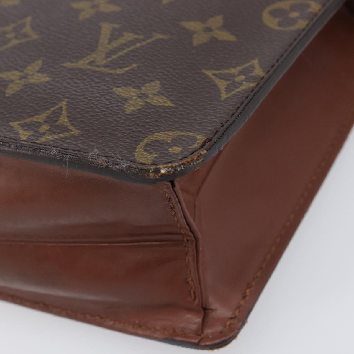 LOUIS VUITTON Monogram Pochette Homme Clutch Bag M51795 LV Auth 207562