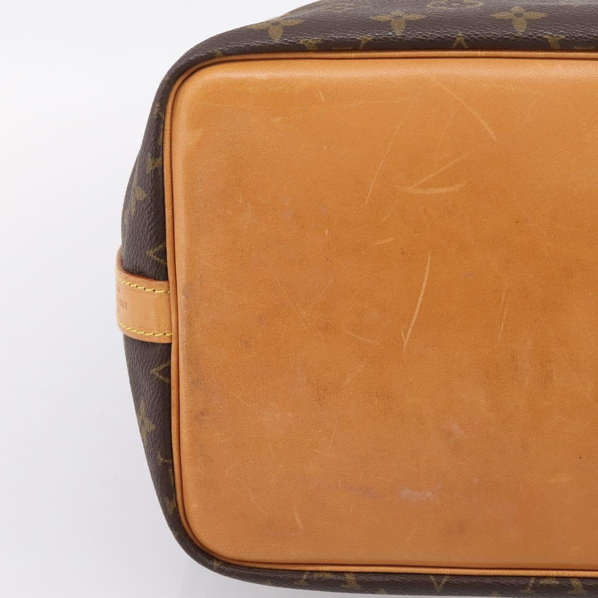 LOUIS VUITTON Monogram Petit Noe Shoulder Bag M42226 LV Auth 207563V