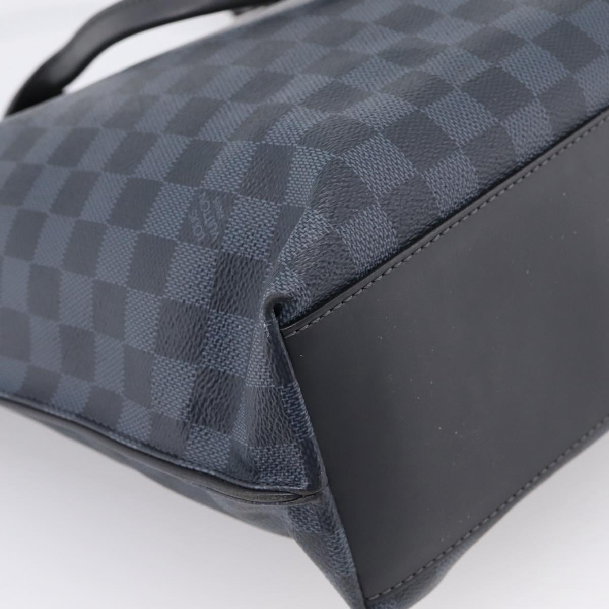 LOUIS VUITTON Damier Cobalt Cabavayage Tote Bag N41397 LV Auth 207570