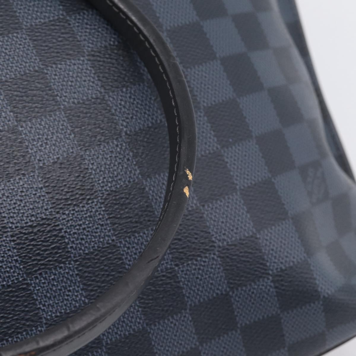 LOUIS VUITTON Damier Cobalt Cabavayage Tote Bag N41397 LV Auth 207570