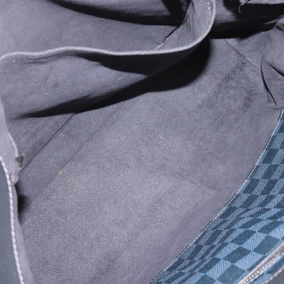 LOUIS VUITTON Damier Cobalt Cabavayage Tote Bag N41397 LV Auth 207570