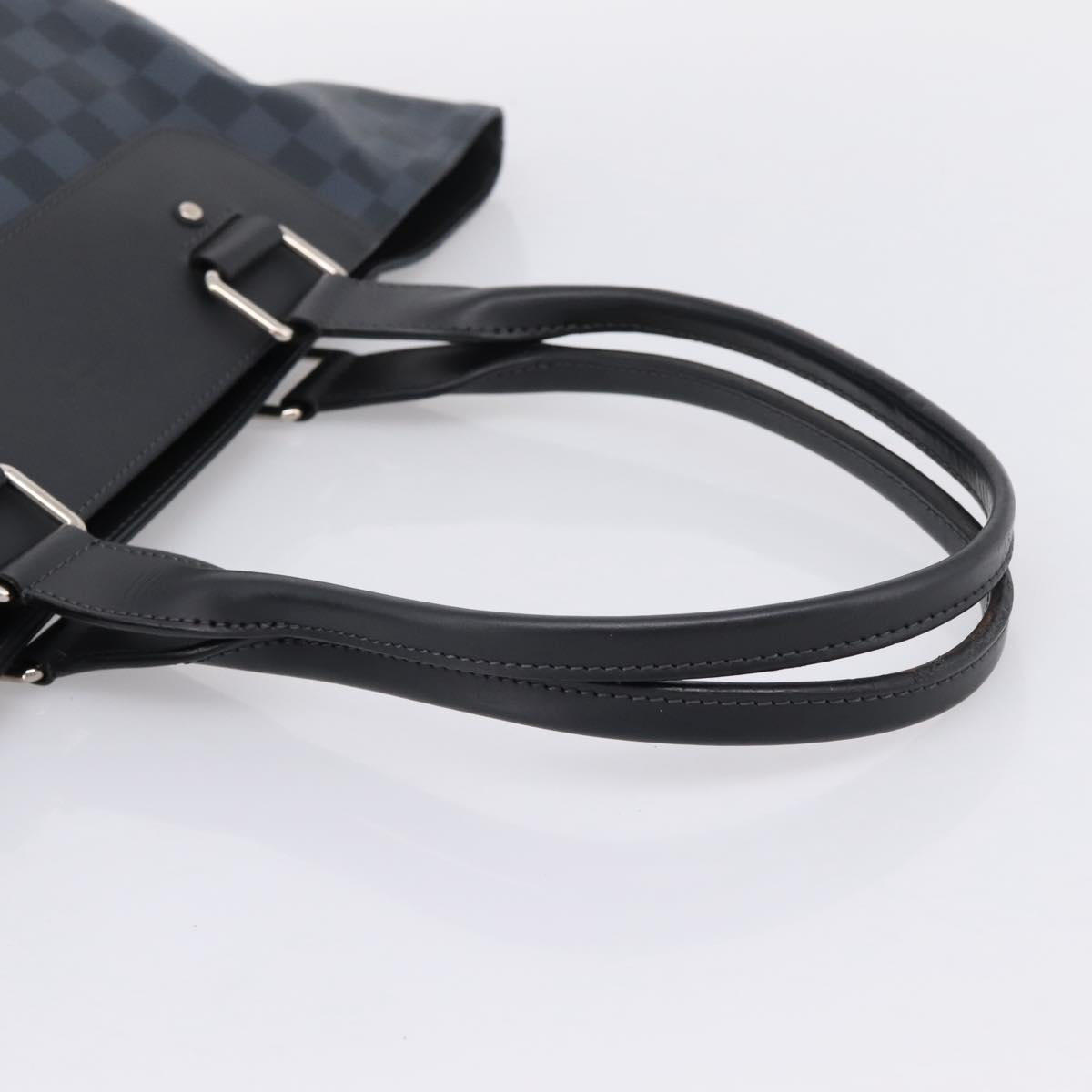 LOUIS VUITTON Damier Cobalt Cabavayage Tote Bag N41397 LV Auth 207570