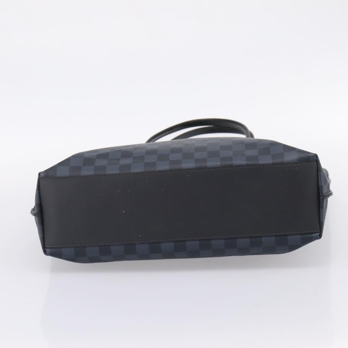 LOUIS VUITTON Damier Cobalt Cabavayage Tote Bag N41397 LV Auth 207570
