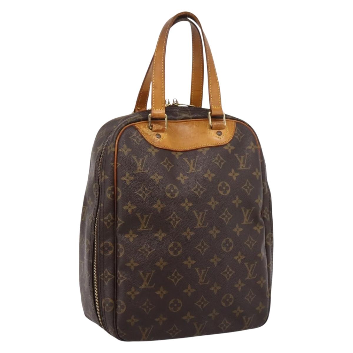 LOUIS VUITTON Monogram Excursion Hand Bag M41450 LV Auth 207578