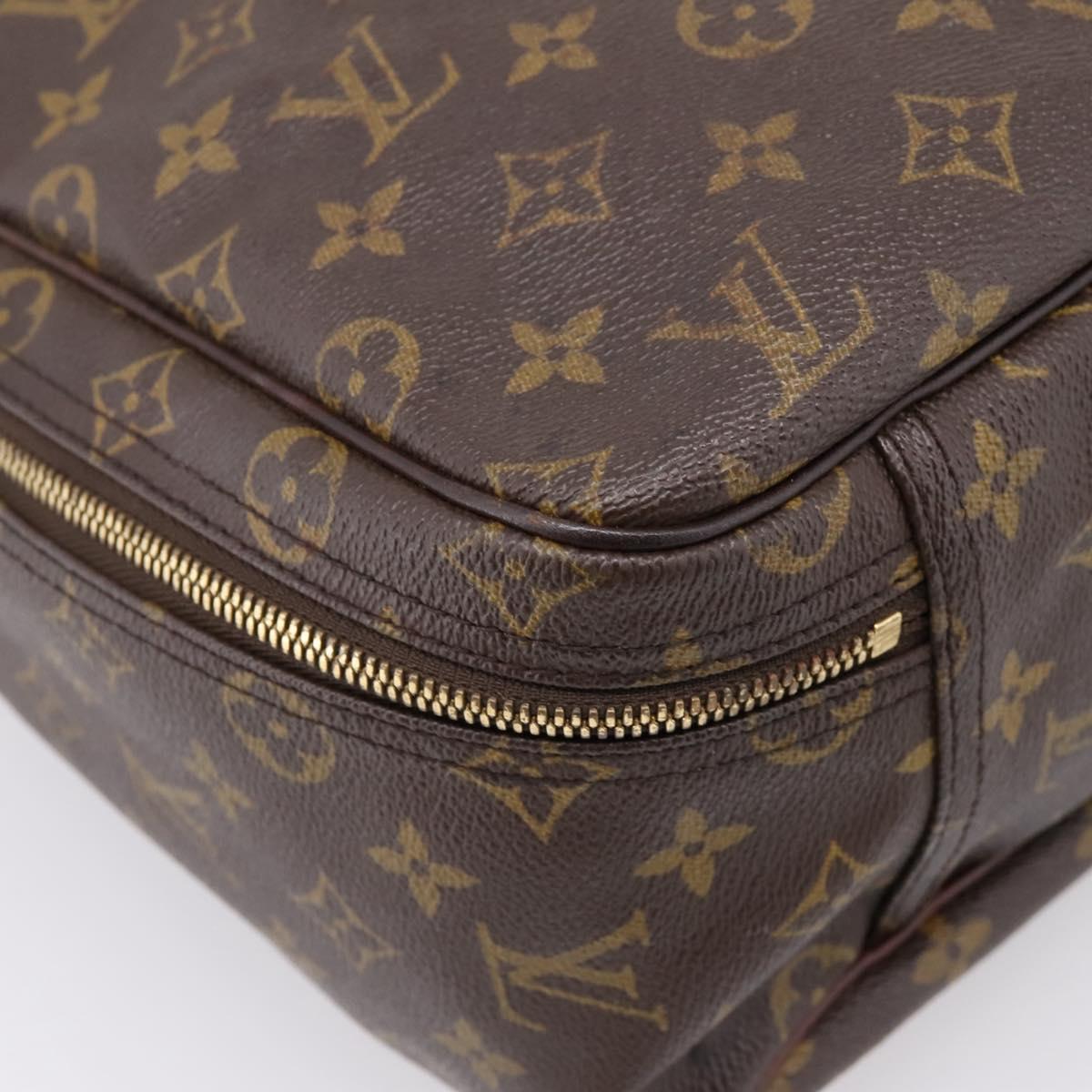 LOUIS VUITTON Monogram Excursion Hand Bag M41450 LV Auth 207578