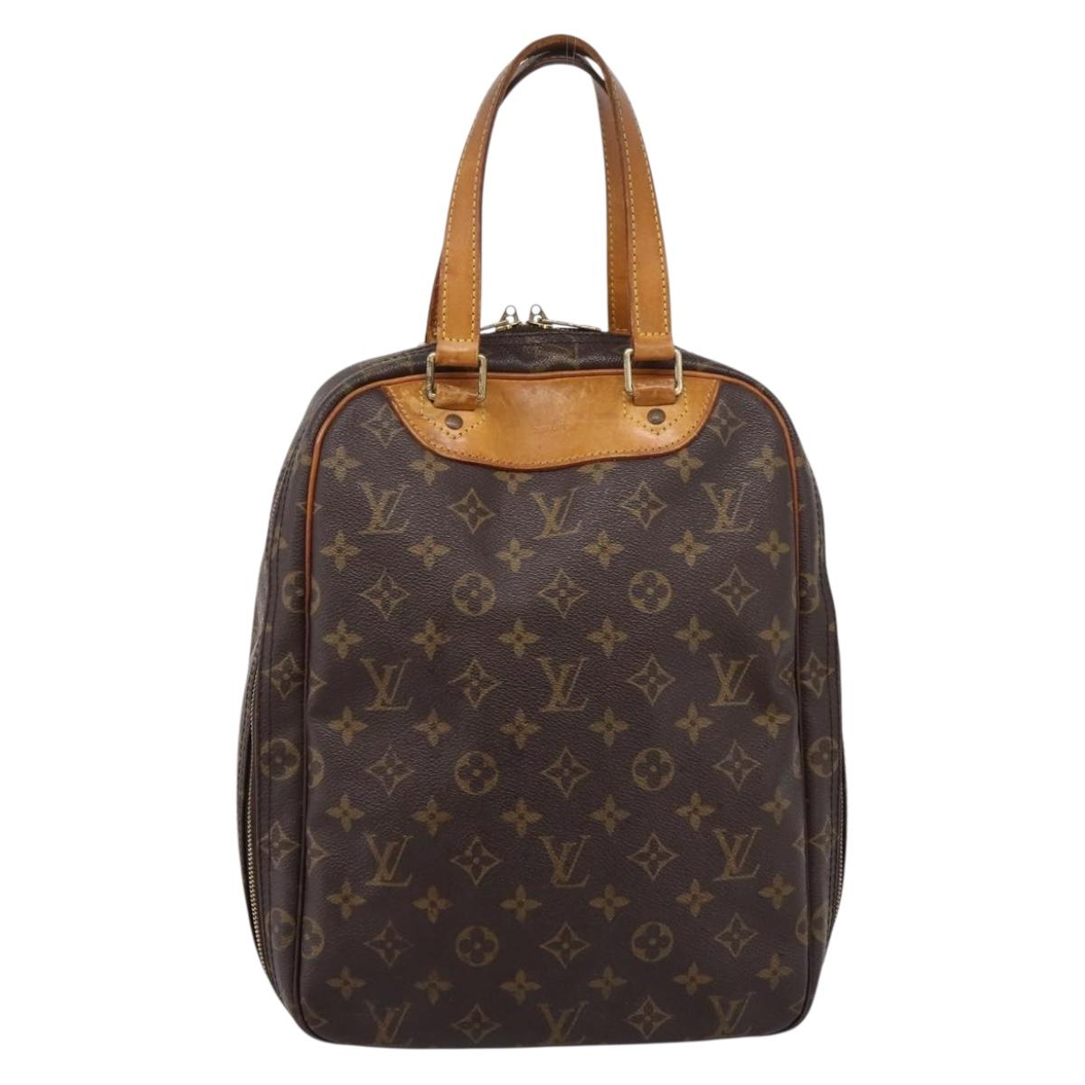 LOUIS VUITTON Monogram Excursion Hand Bag M41450 LV Auth 207578