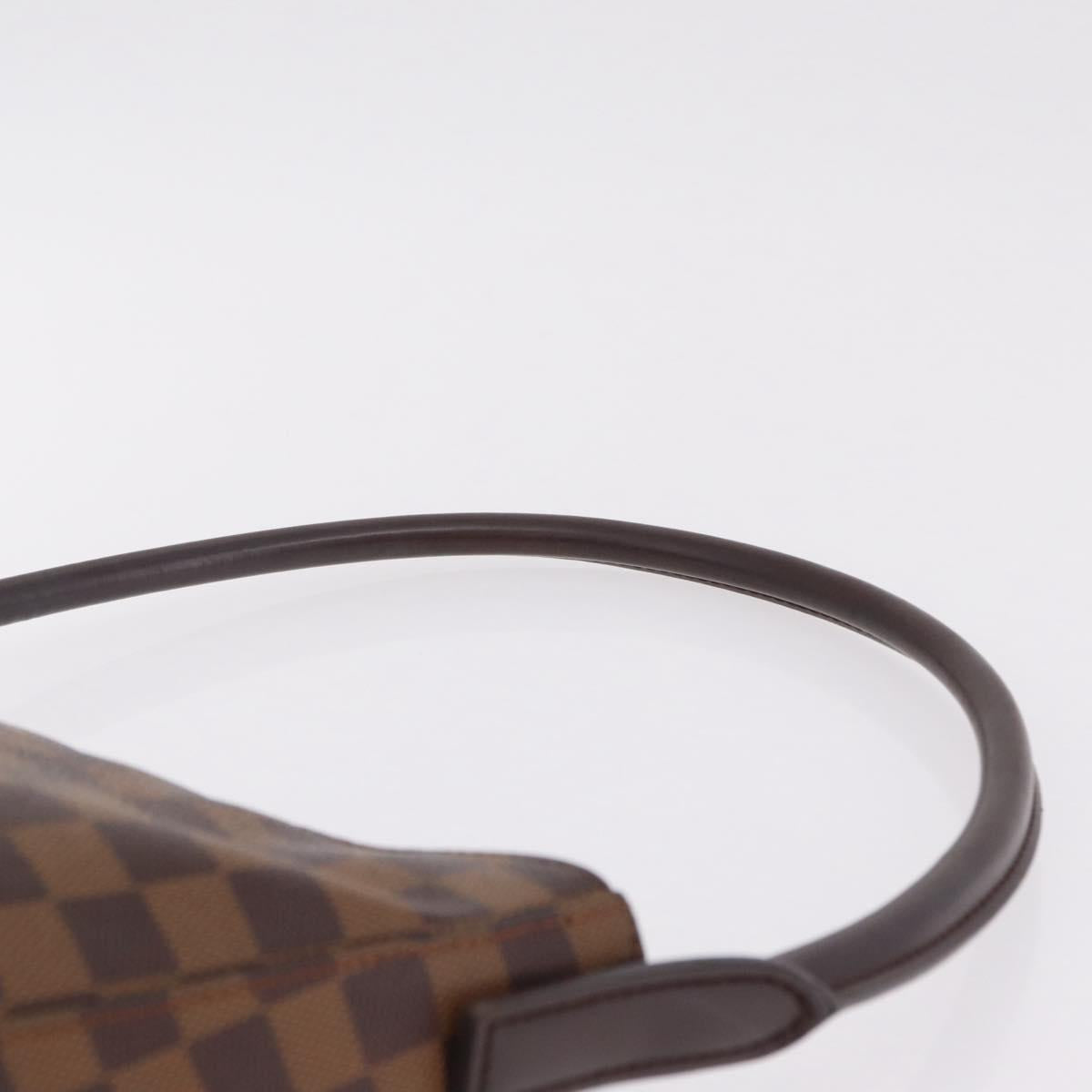 LOUIS VUITTON Damier Ebene Looping GM Shoulder Bag N51144 LV Auth 207583A
