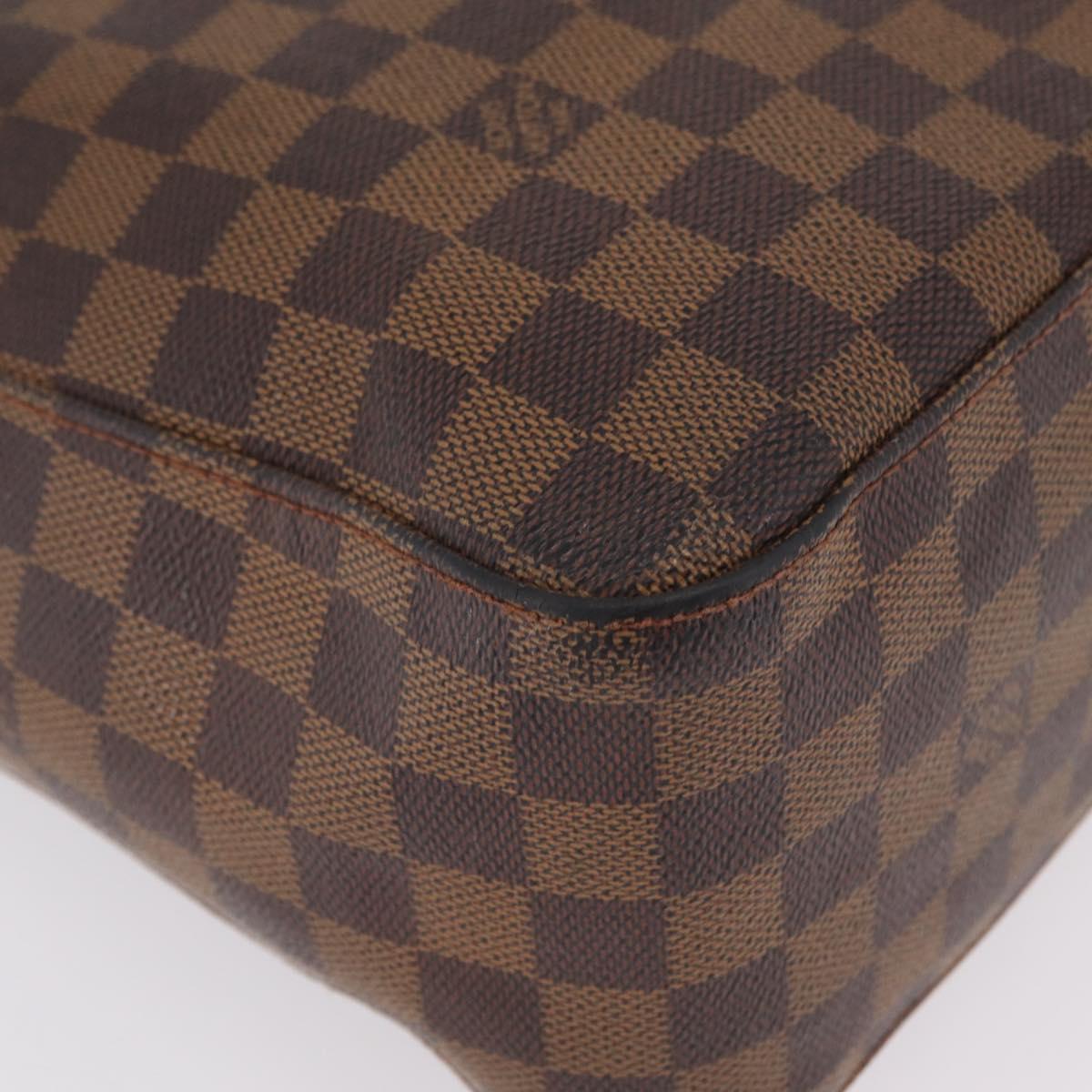 LOUIS VUITTON Damier Ebene Looping GM Shoulder Bag N51144 LV Auth 207583A