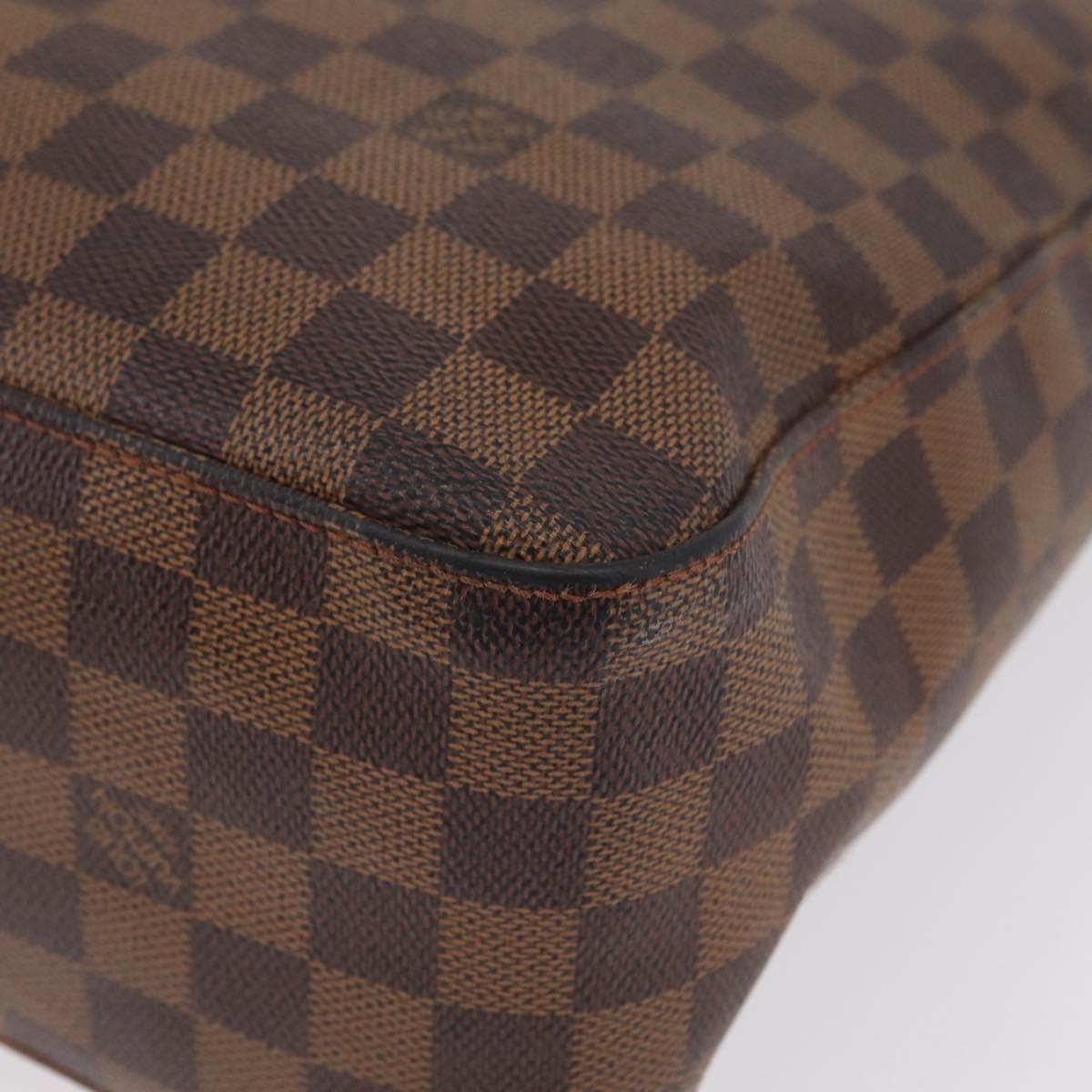 LOUIS VUITTON Damier Ebene Looping GM Shoulder Bag N51144 LV Auth 207583A