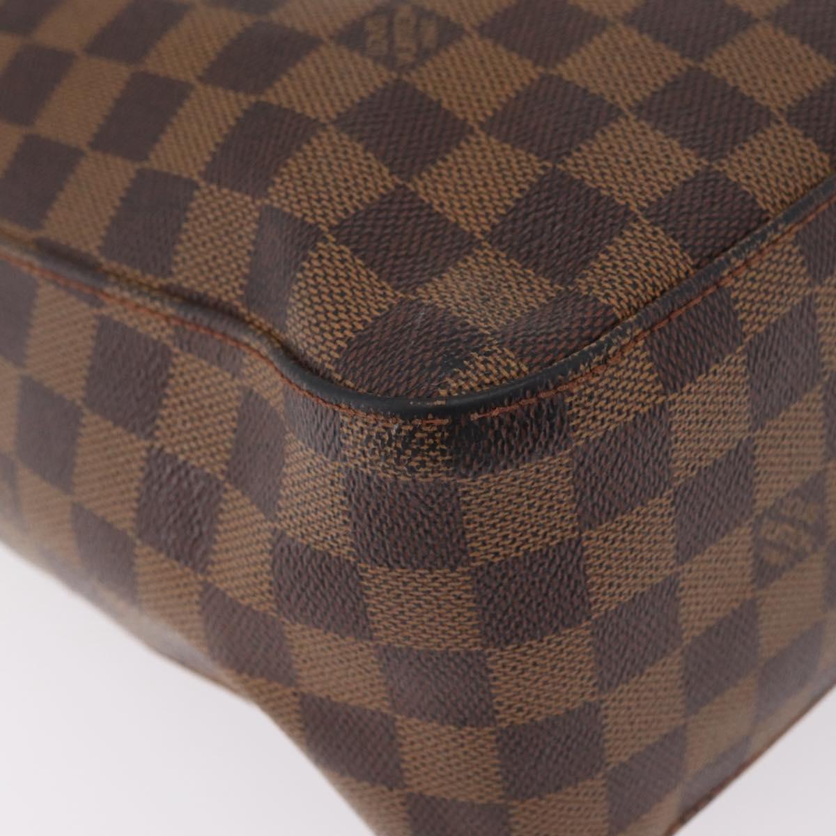 LOUIS VUITTON Damier Ebene Looping GM Shoulder Bag N51144 LV Auth 207583A