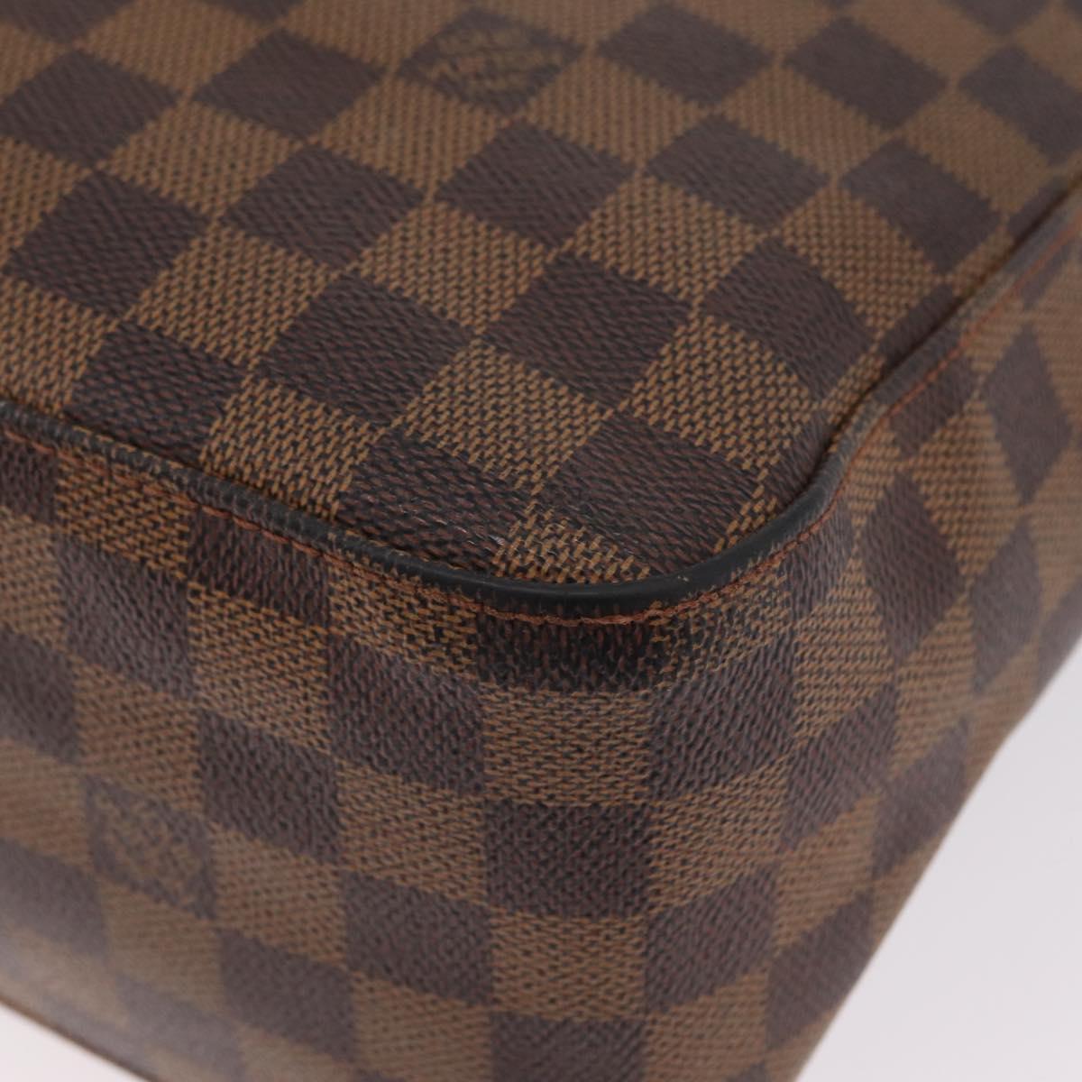 LOUIS VUITTON Damier Ebene Looping GM Shoulder Bag N51144 LV Auth 207583A