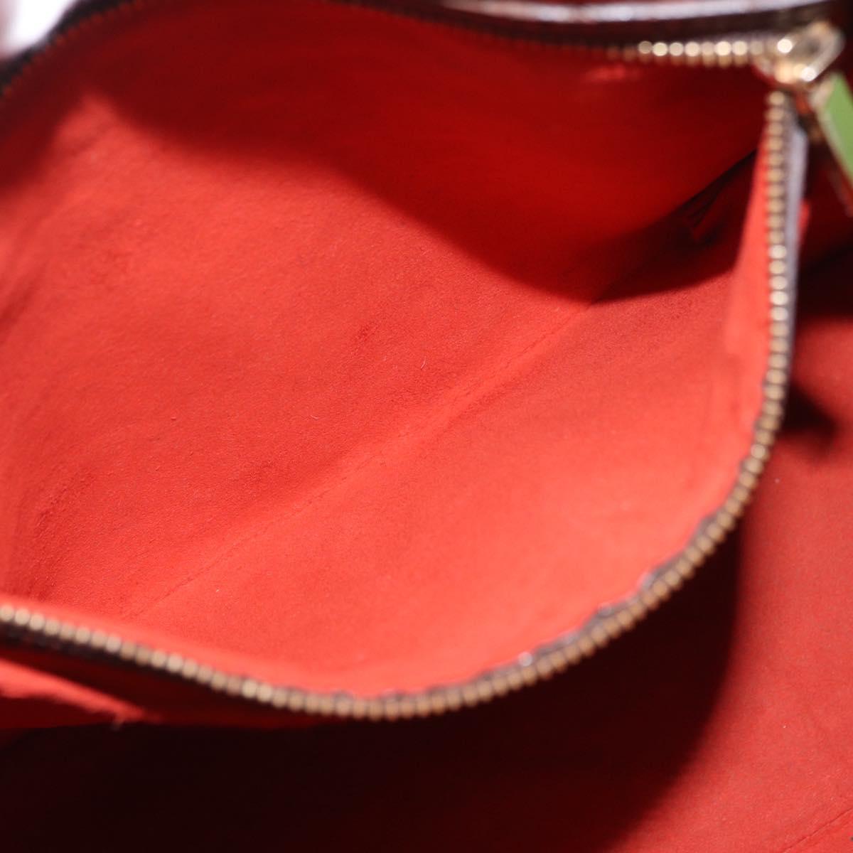 LOUIS VUITTON Damier Ebene Looping GM Shoulder Bag N51144 LV Auth 207583A