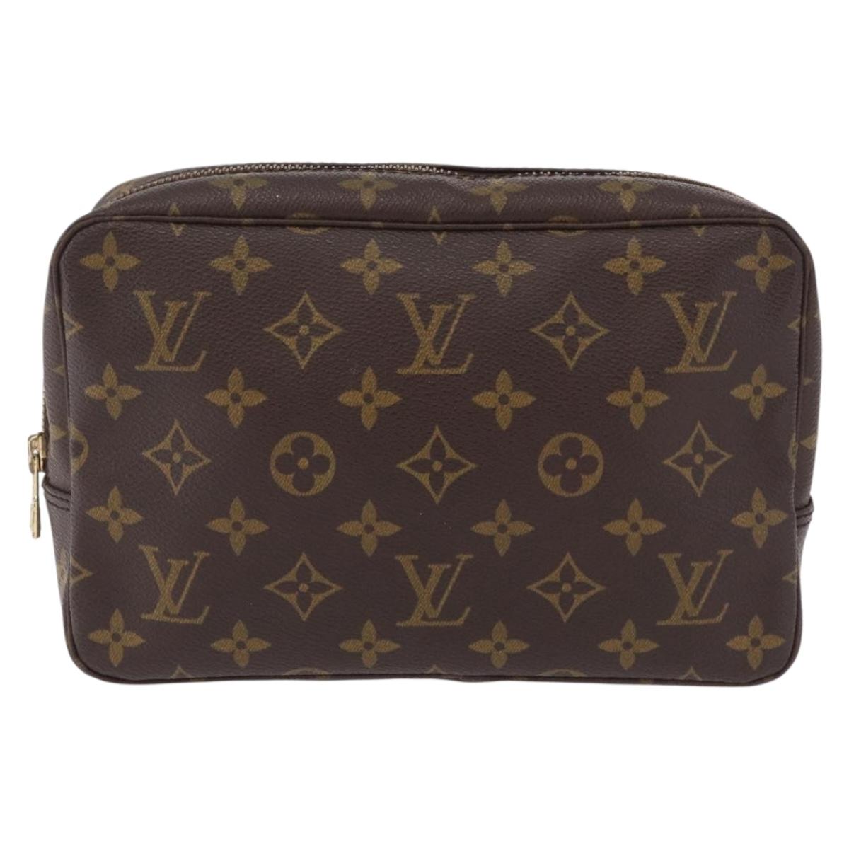 LOUIS VUITTON Monogram Trousse Toilette 23 Clutch Bag M47524 LV Auth 207590A