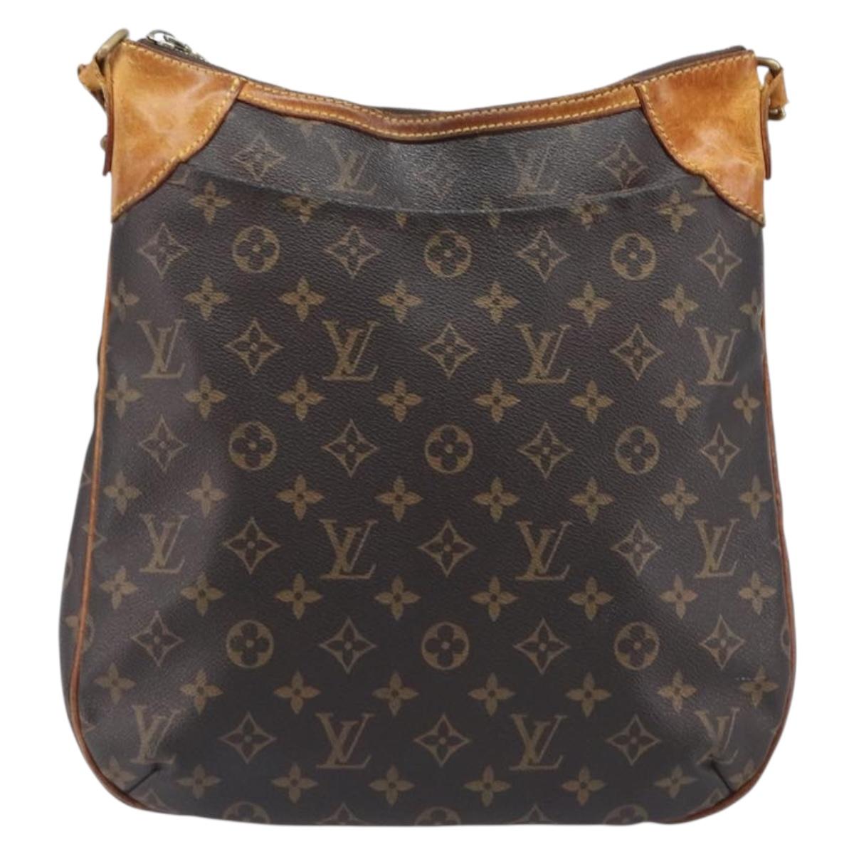 LOUIS VUITTON Monogram Odeon MM Shoulder Bag M56389 LV Auth 207592