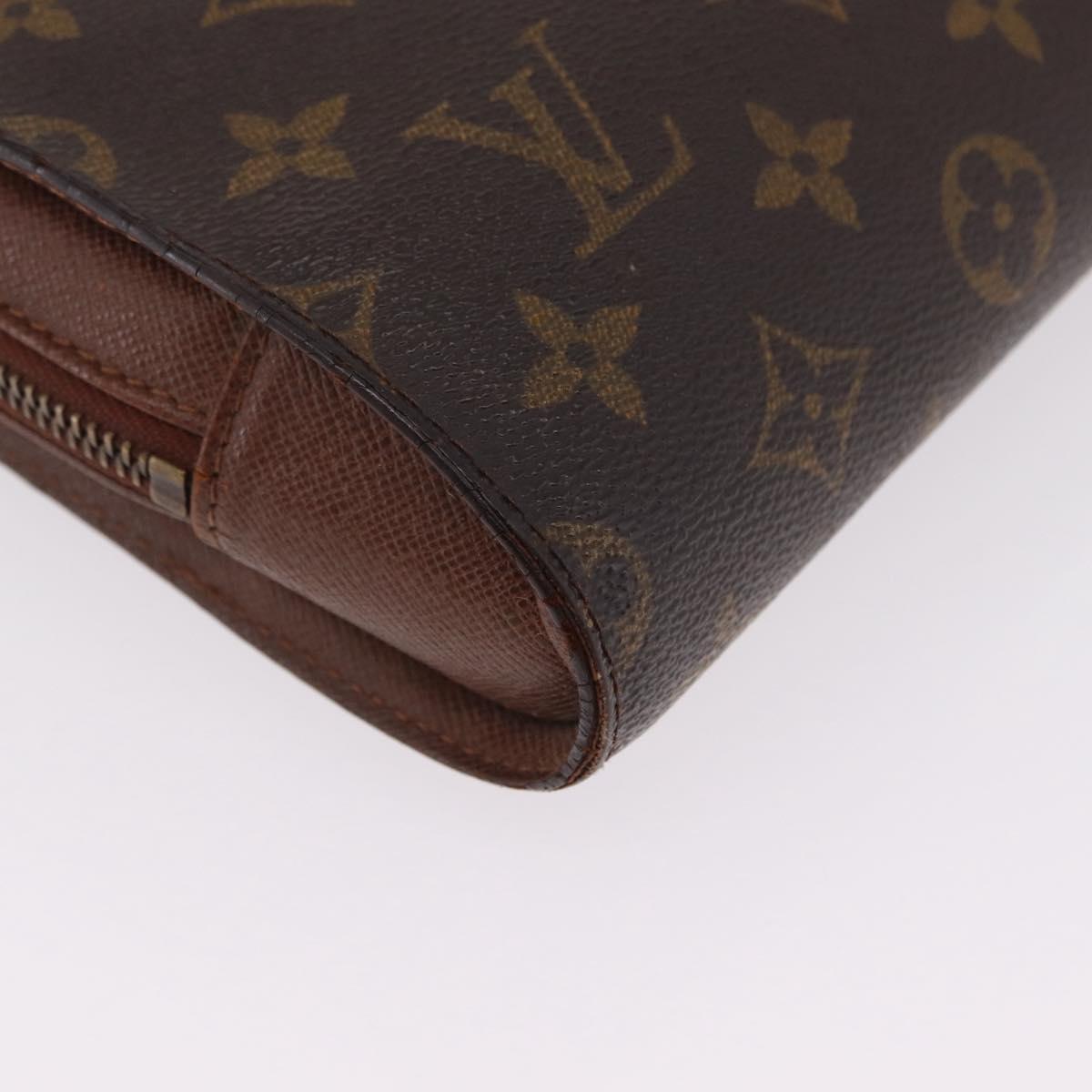 LOUIS VUITTON Monogram Orsay Clutch Bag M51790 LV Auth 207596