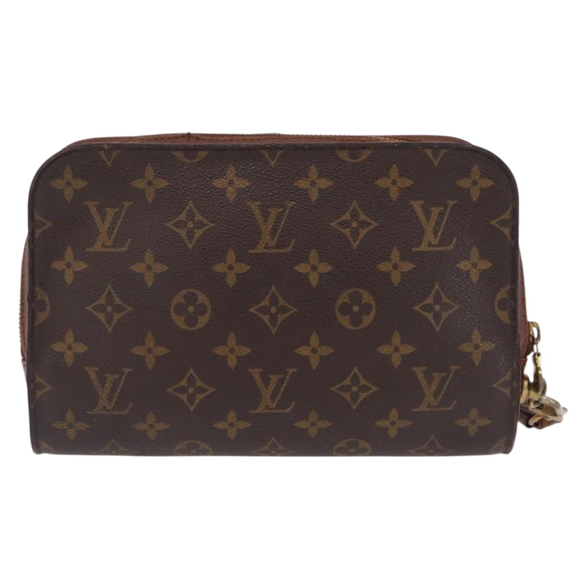 LOUIS VUITTON Monogram Orsay Clutch Bag M51790 LV Auth 207596