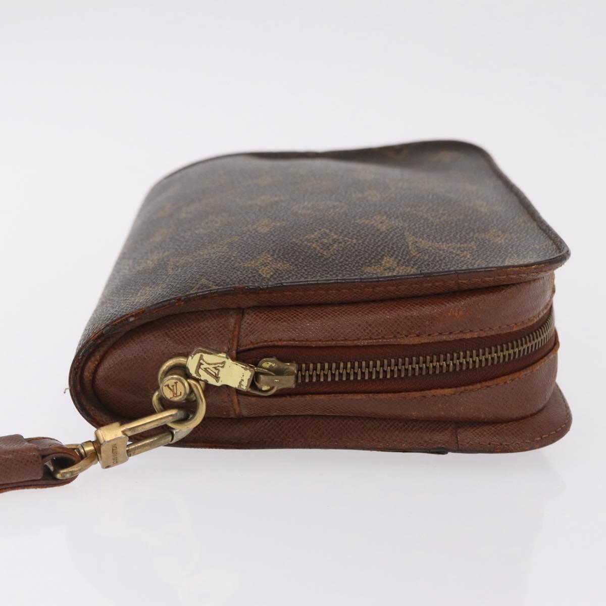 LOUIS VUITTON Monogram Orsay Clutch Bag M51790 LV Auth 207596