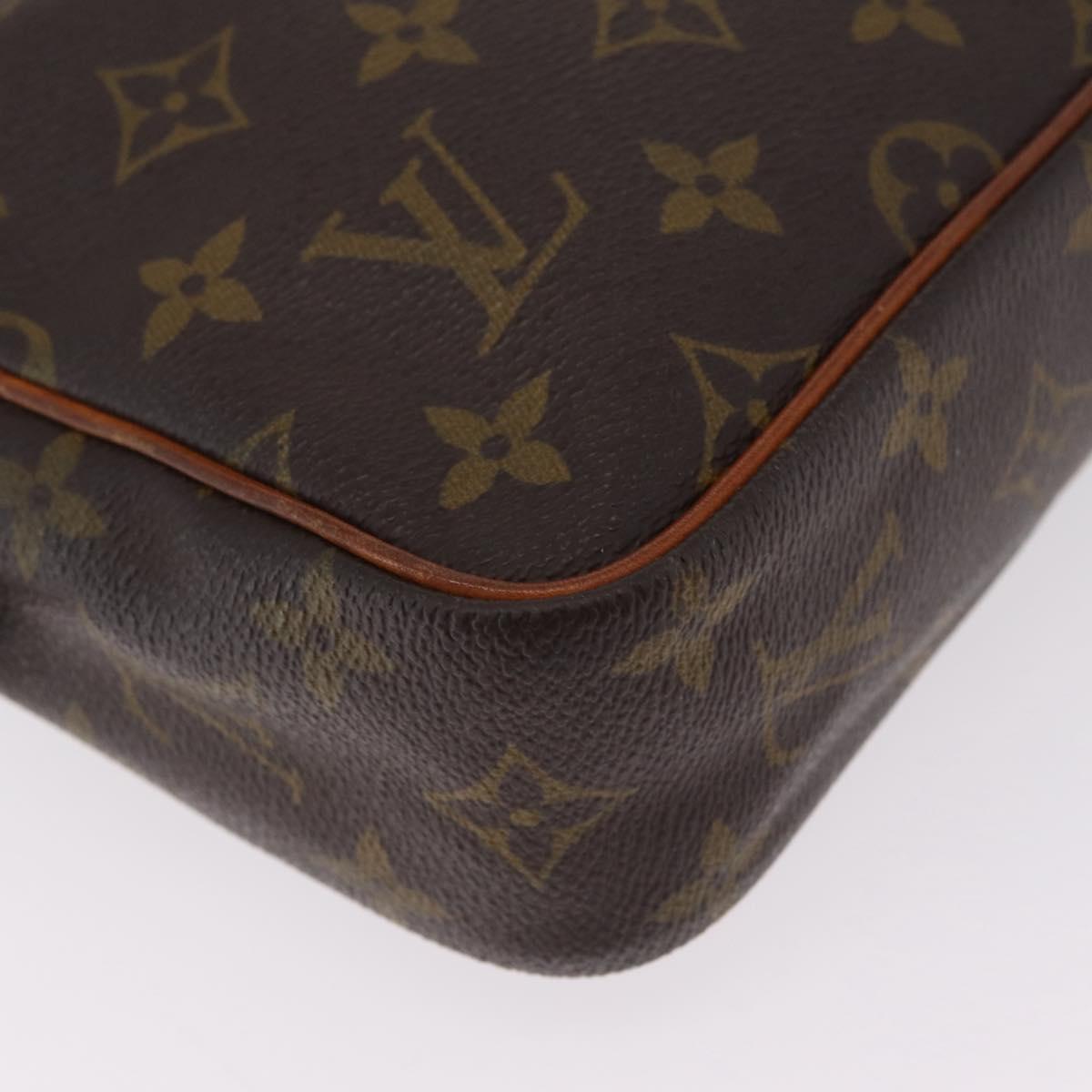 LOUIS VUITTON Monogram Compiegne 23 Clutch Bag M51847 LV Auth 207598