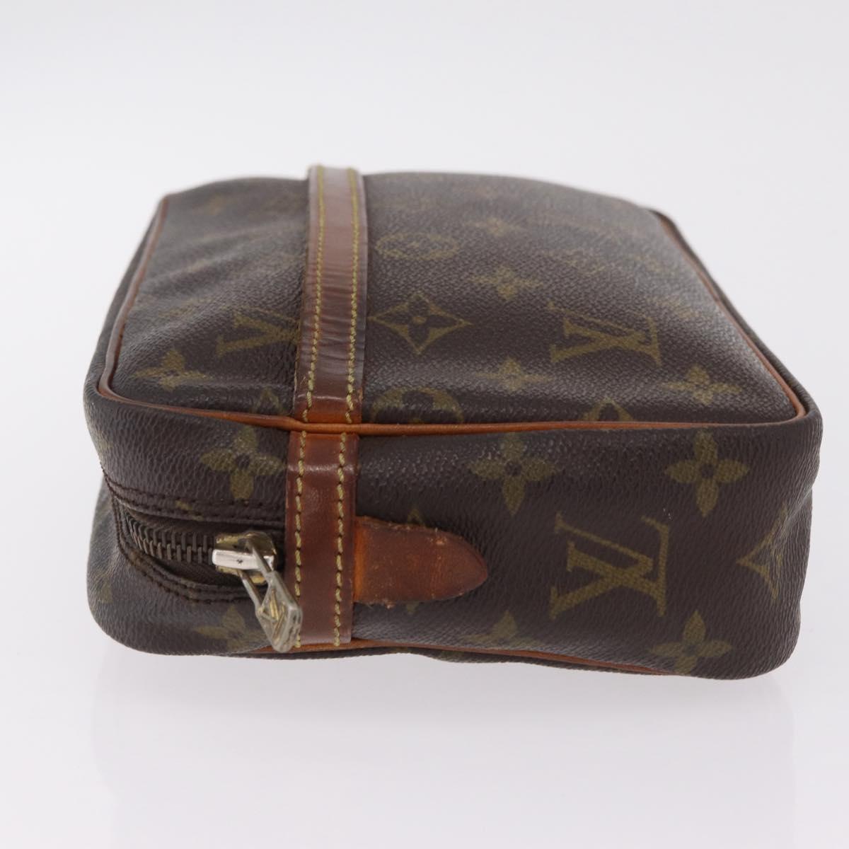 LOUIS VUITTON Monogram Compiegne 23 Clutch Bag M51847 LV Auth 207598